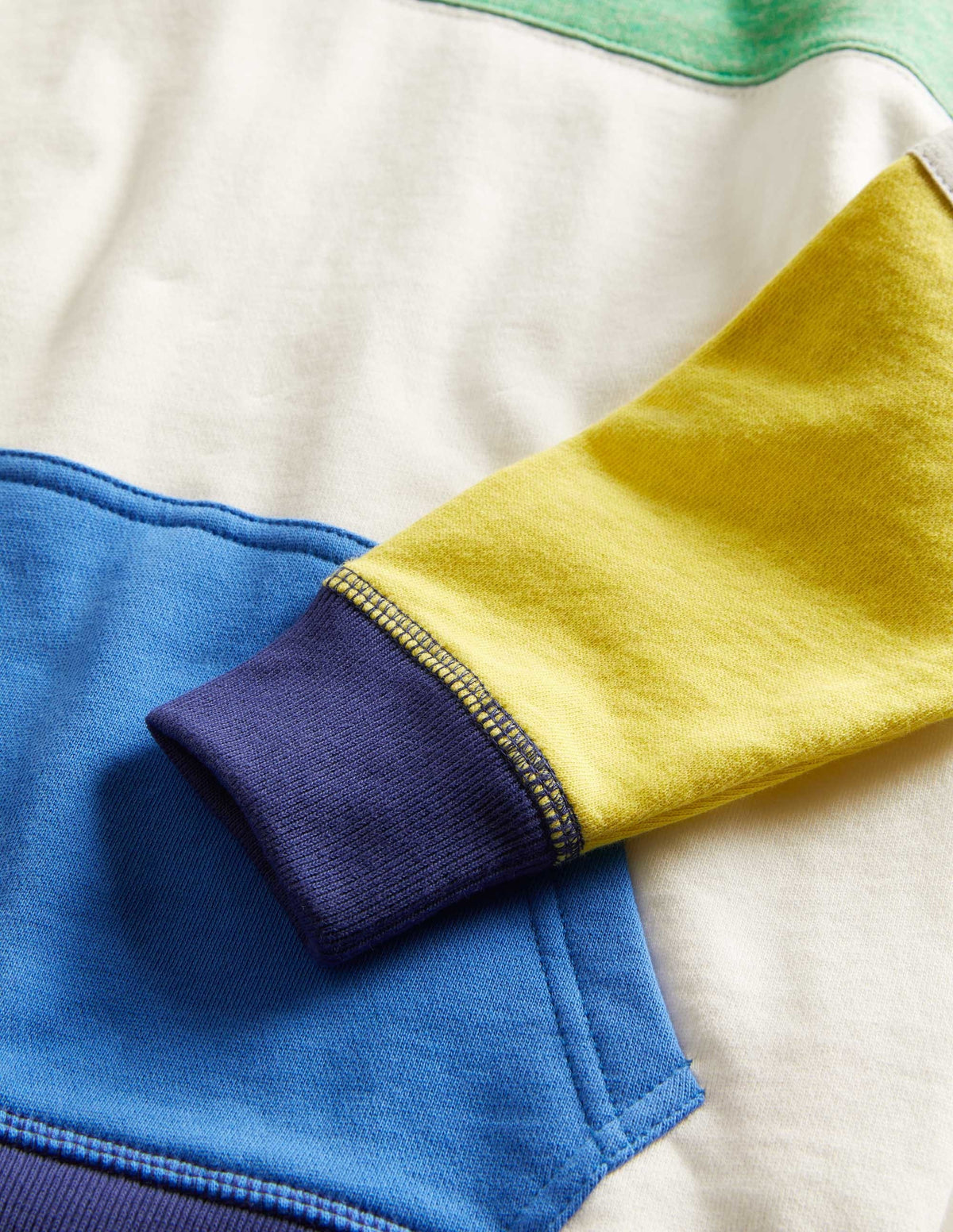 Colourblock Hoodie-Multi-3