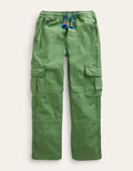 Cargo Pull-on Pants-Safari Green