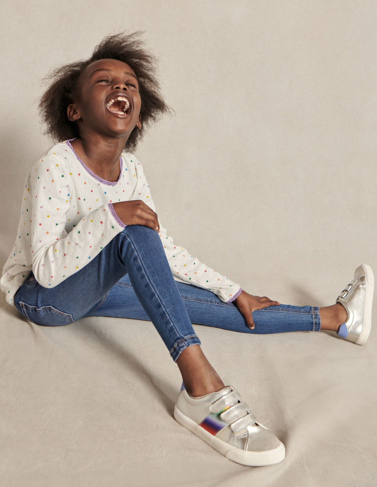 Leather Low Top Sneakers-Gold Metallic-6