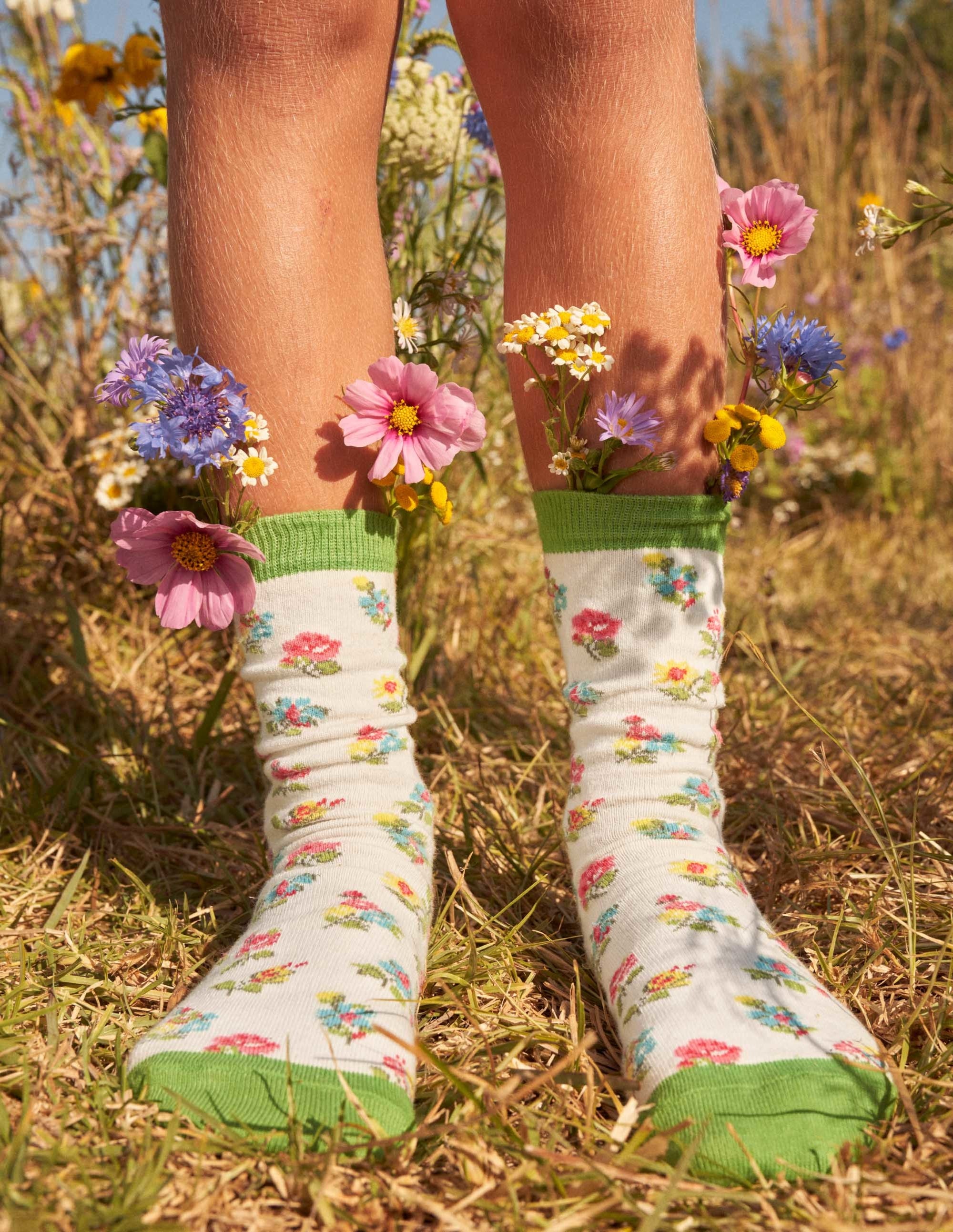 Socks 7 Pack-Multi Floral Pets - Image 4