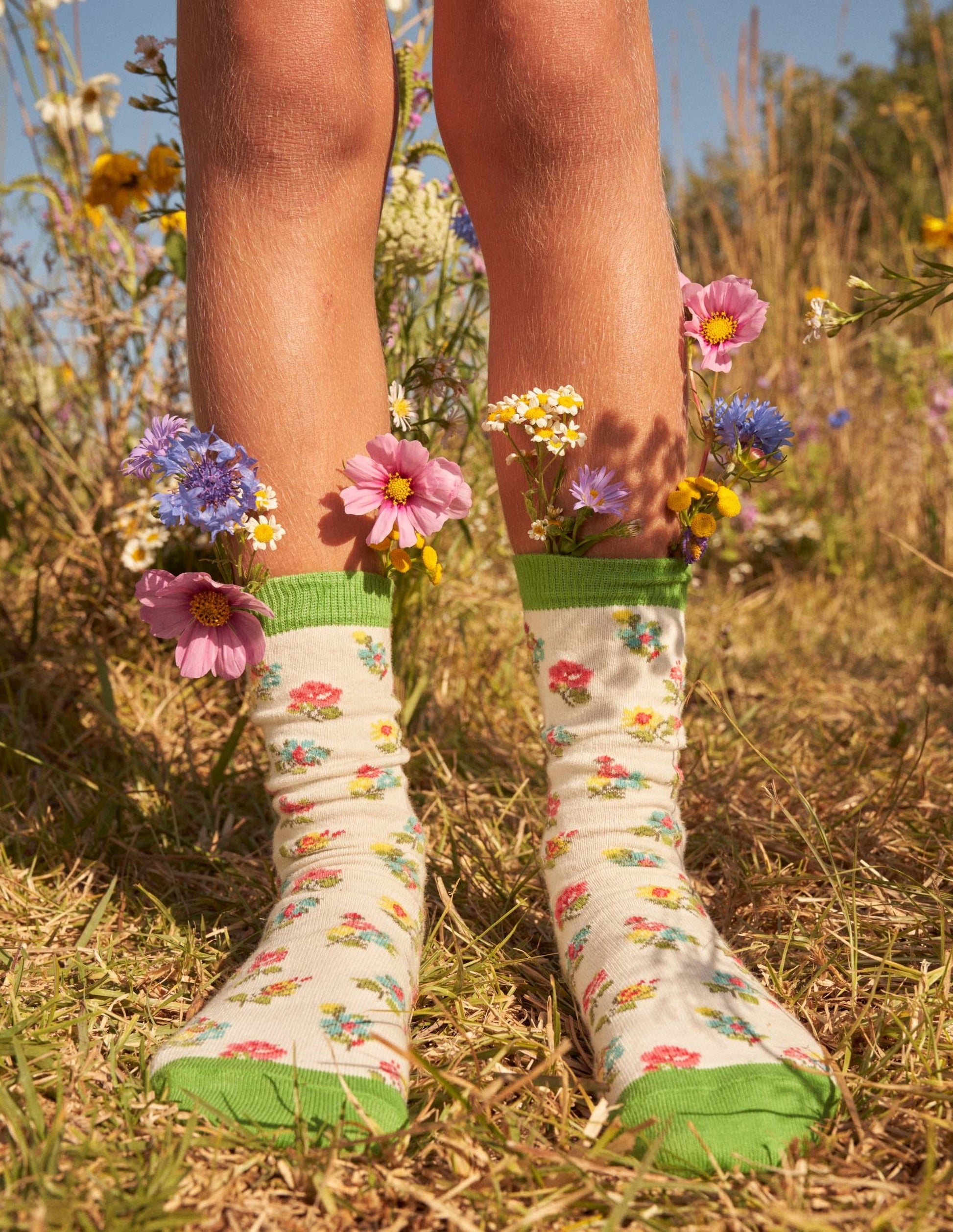 Socks 7 Pack-Multi Floral Pets-5