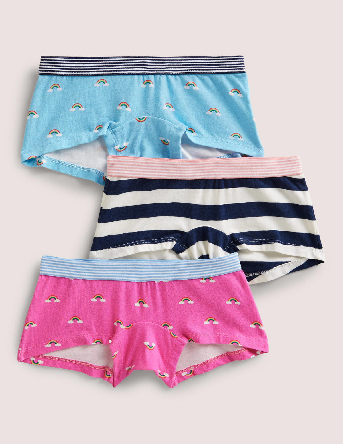 Shorties 3 Pack-Tickled Pink - Image 1