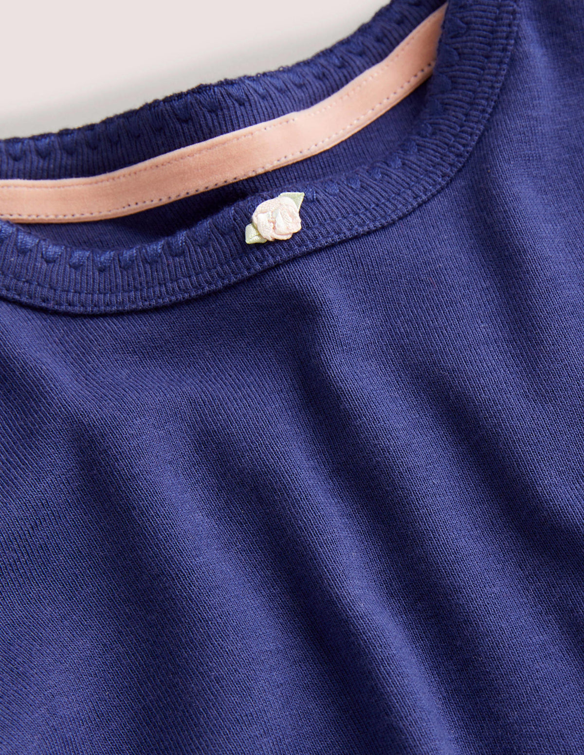 Long-sleeved Rosebud-Starboard Blue - Image 3