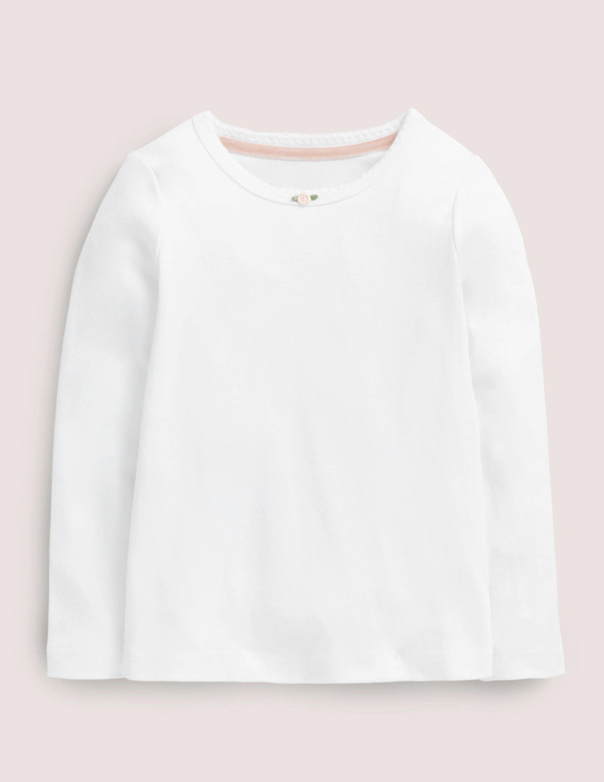 Long-sleeved Rosebud-White - Image 1