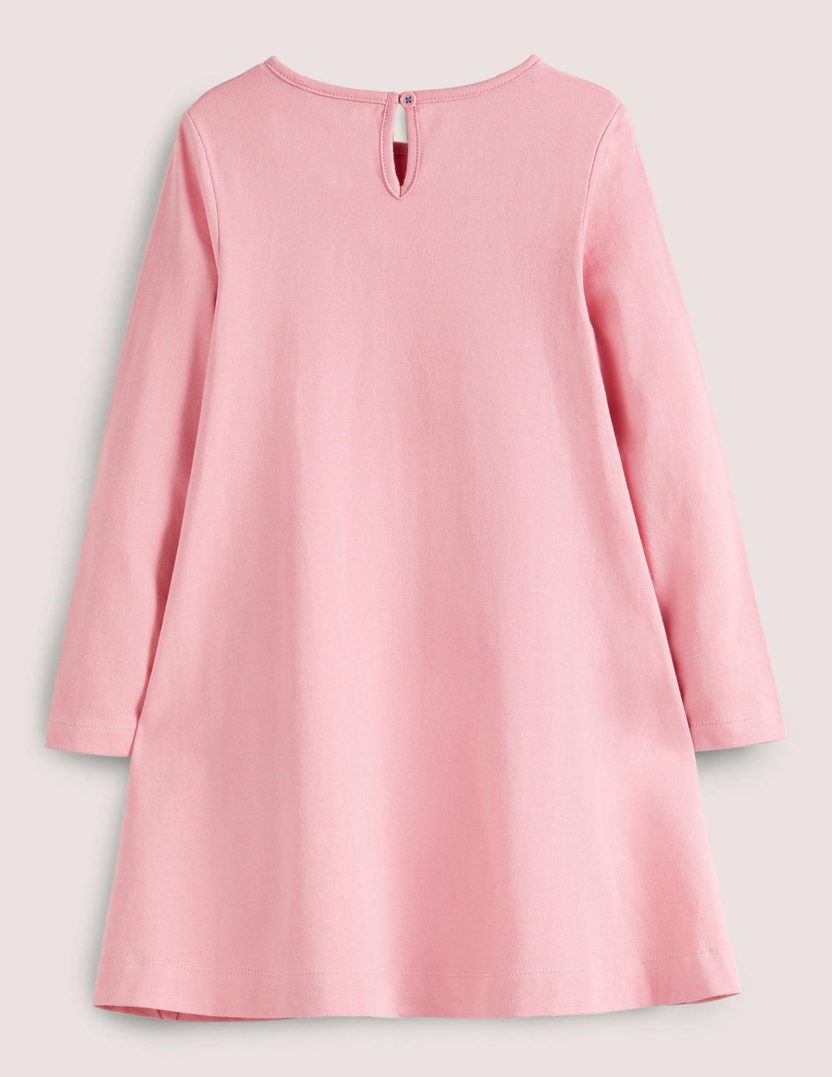Big Appliqué Dress-Formica Pink Ballerina Bunny - Image 2