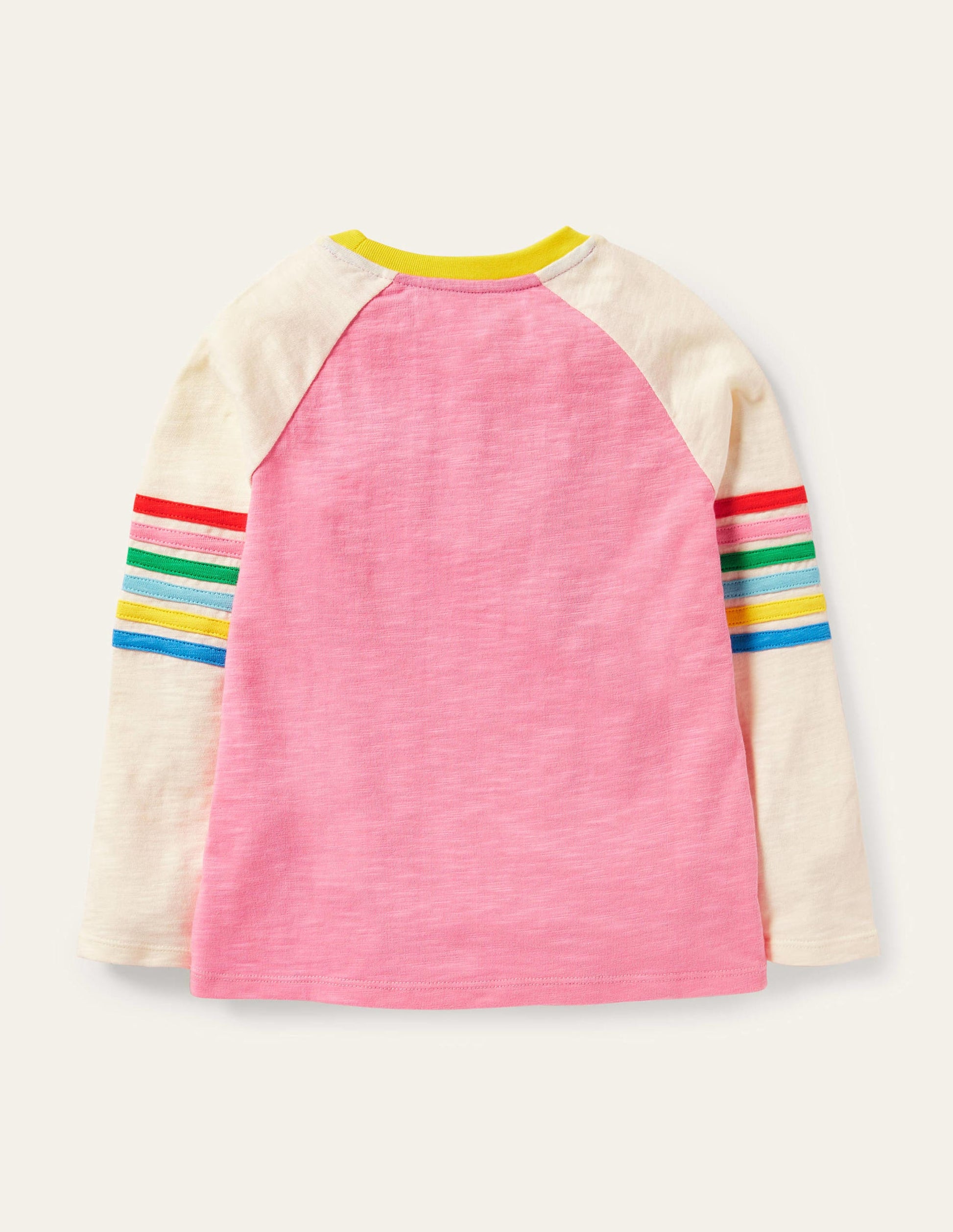 Slub Raglan T-shirt-Pink Lemonade-2