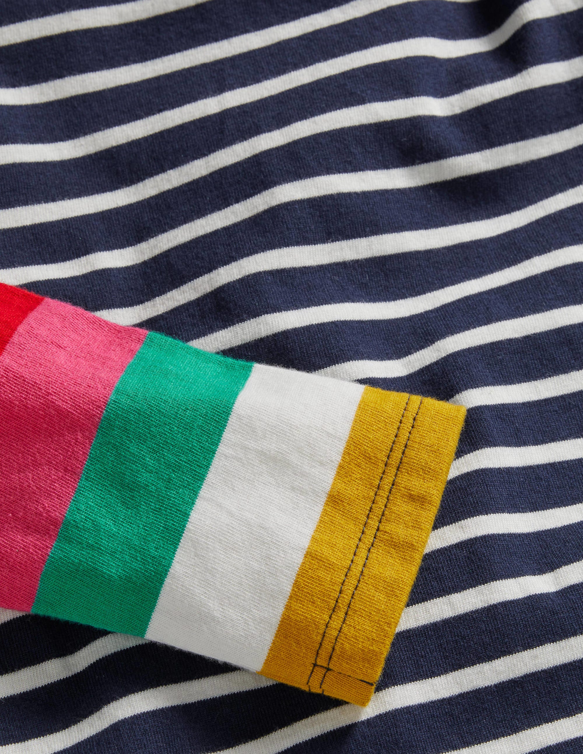 Fun Breton-Ivory/Starboard Navy Rainbow - Image 3