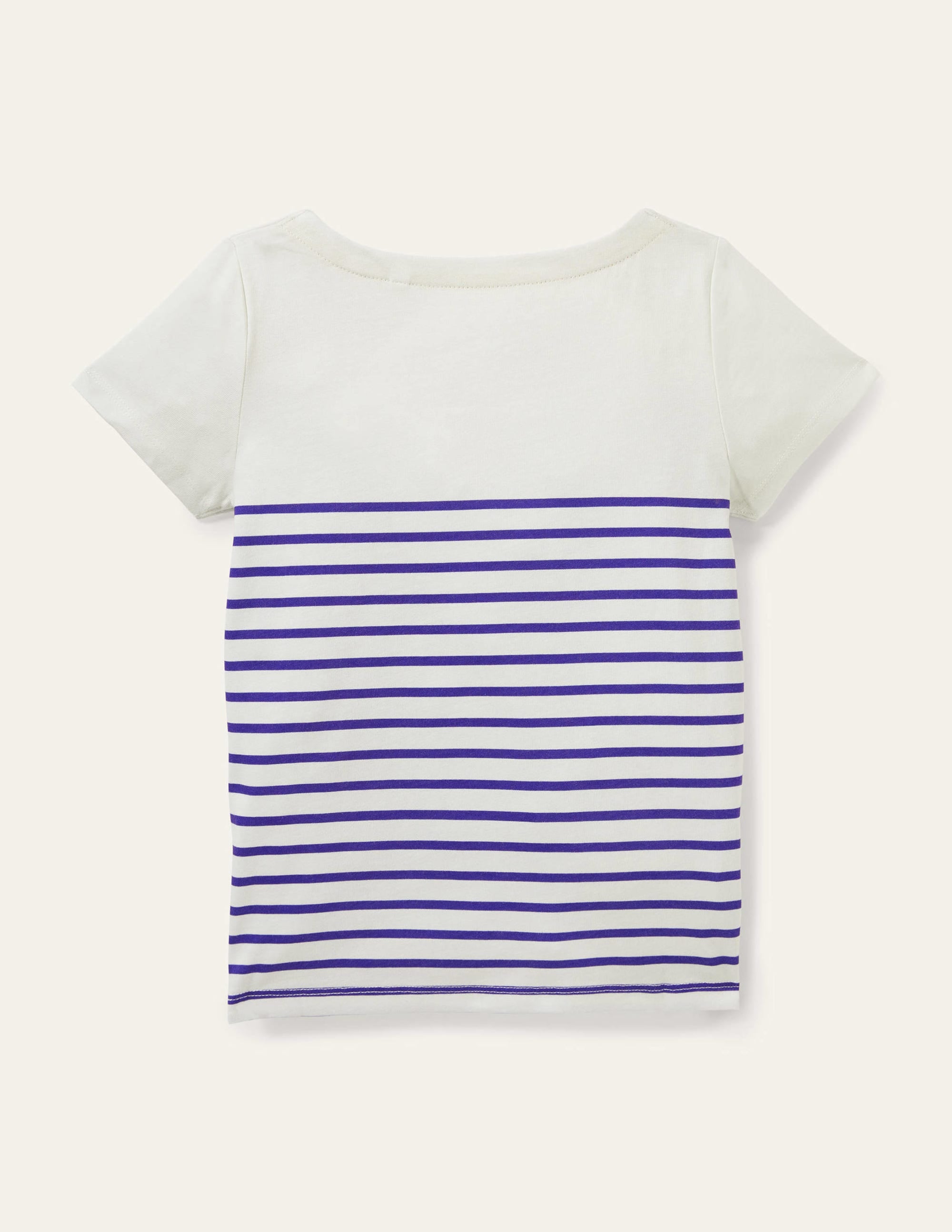 Short-sleeved Breton-Ric Rac Placement Breton - Image 2