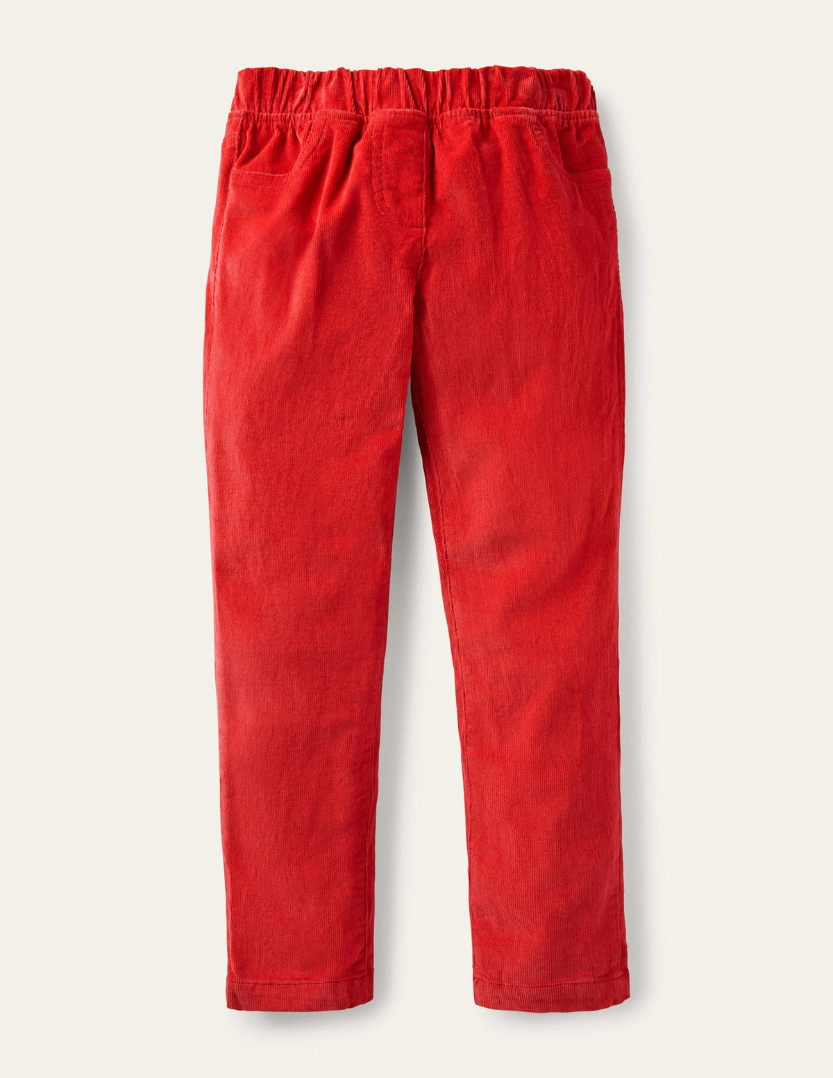 Cord Leggings-Strawberry Tart Red - Image 1