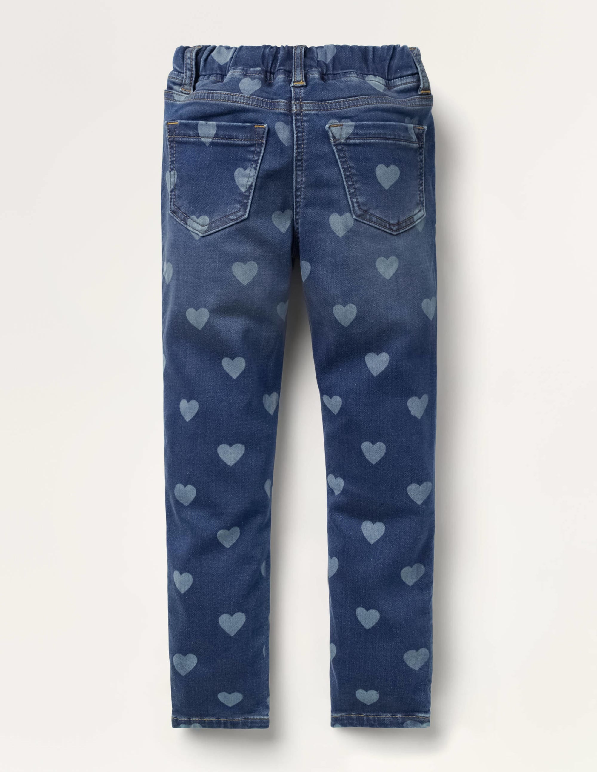 Adventure-flex Denim Leggings-Mid Vintage Heart - Image 2