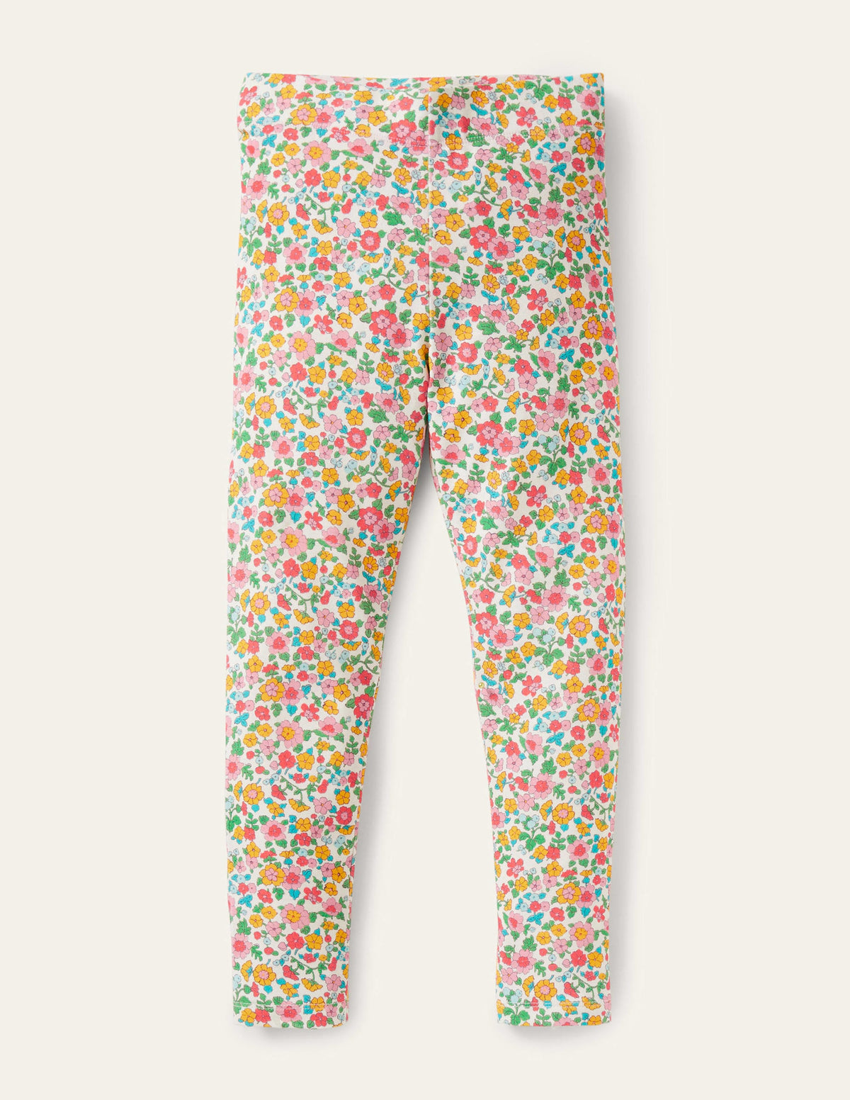 Fun Leggings-Multi Floral-1