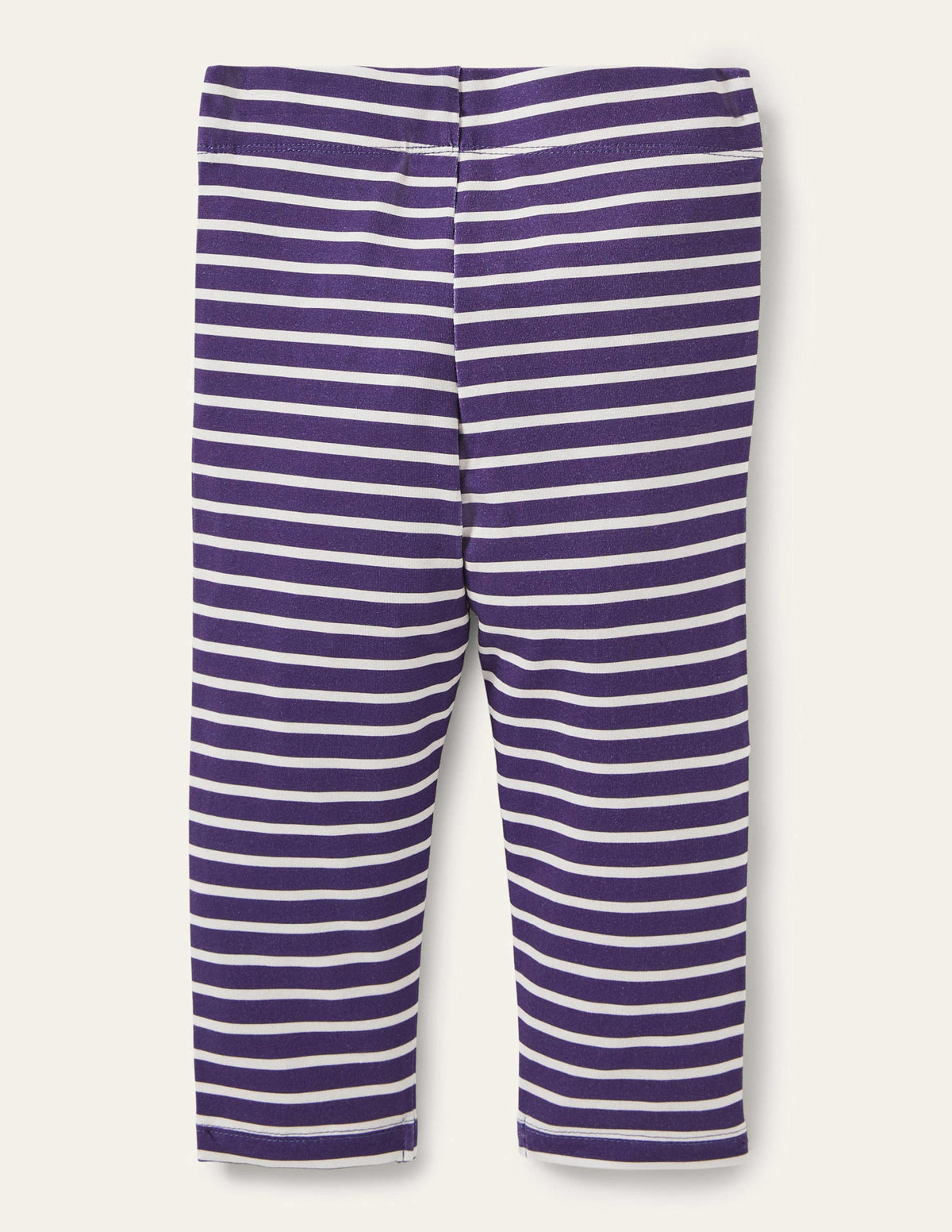Fun Cropped Leggings-Starboard/ Ivory-2