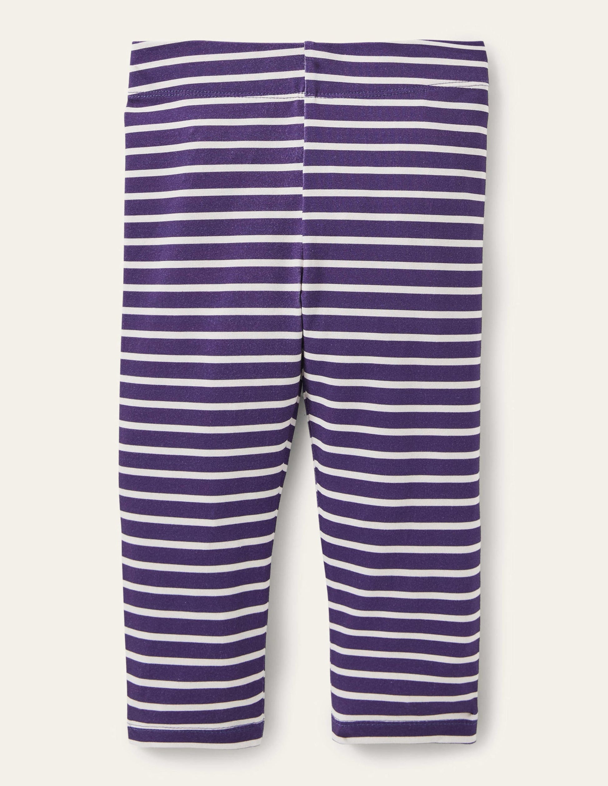 Fun Cropped Leggings-Starboard/ Ivory-1