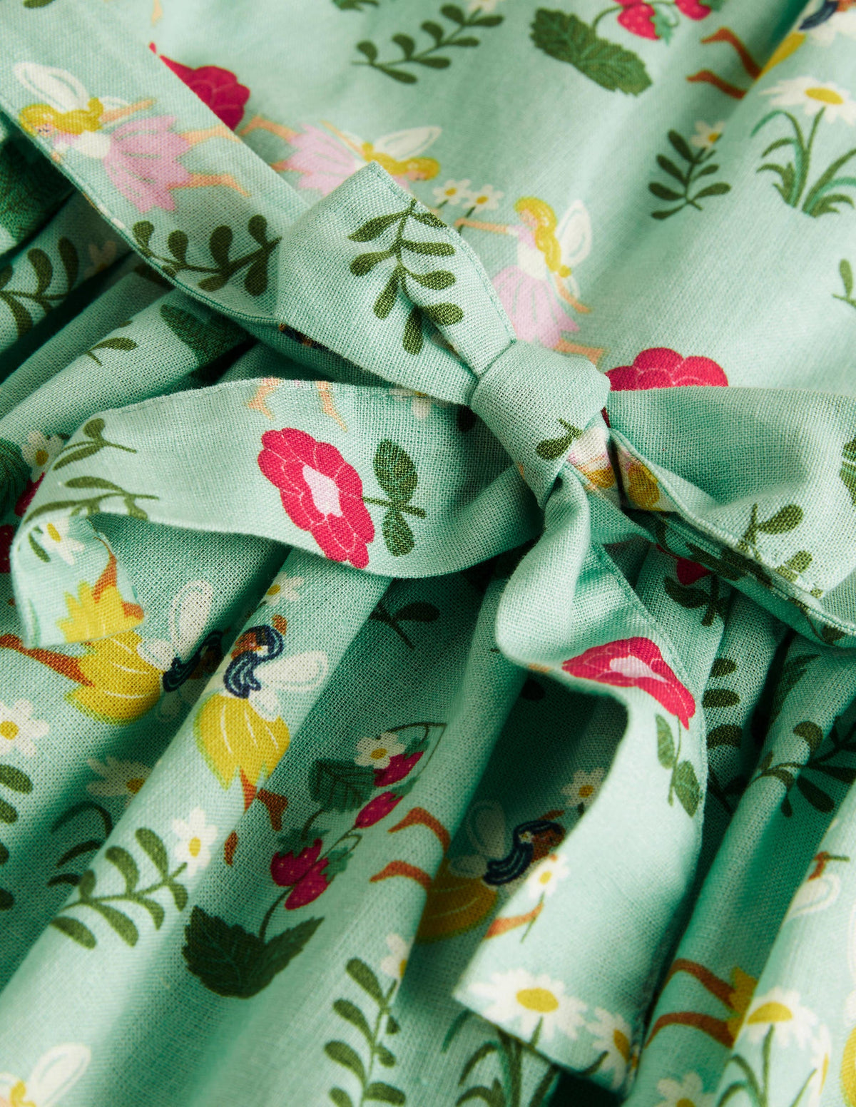Vintage Dress-Fountain Flower Fairies-3