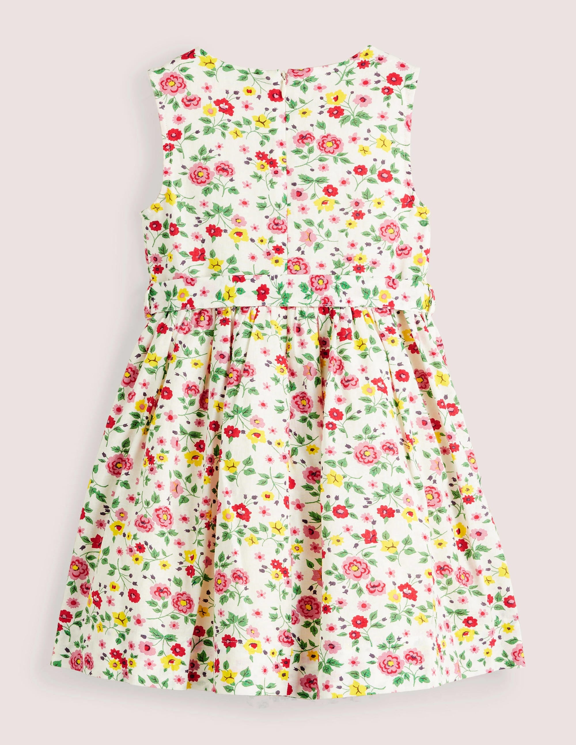 Vintage Dress-Ivory Florals - Image 2