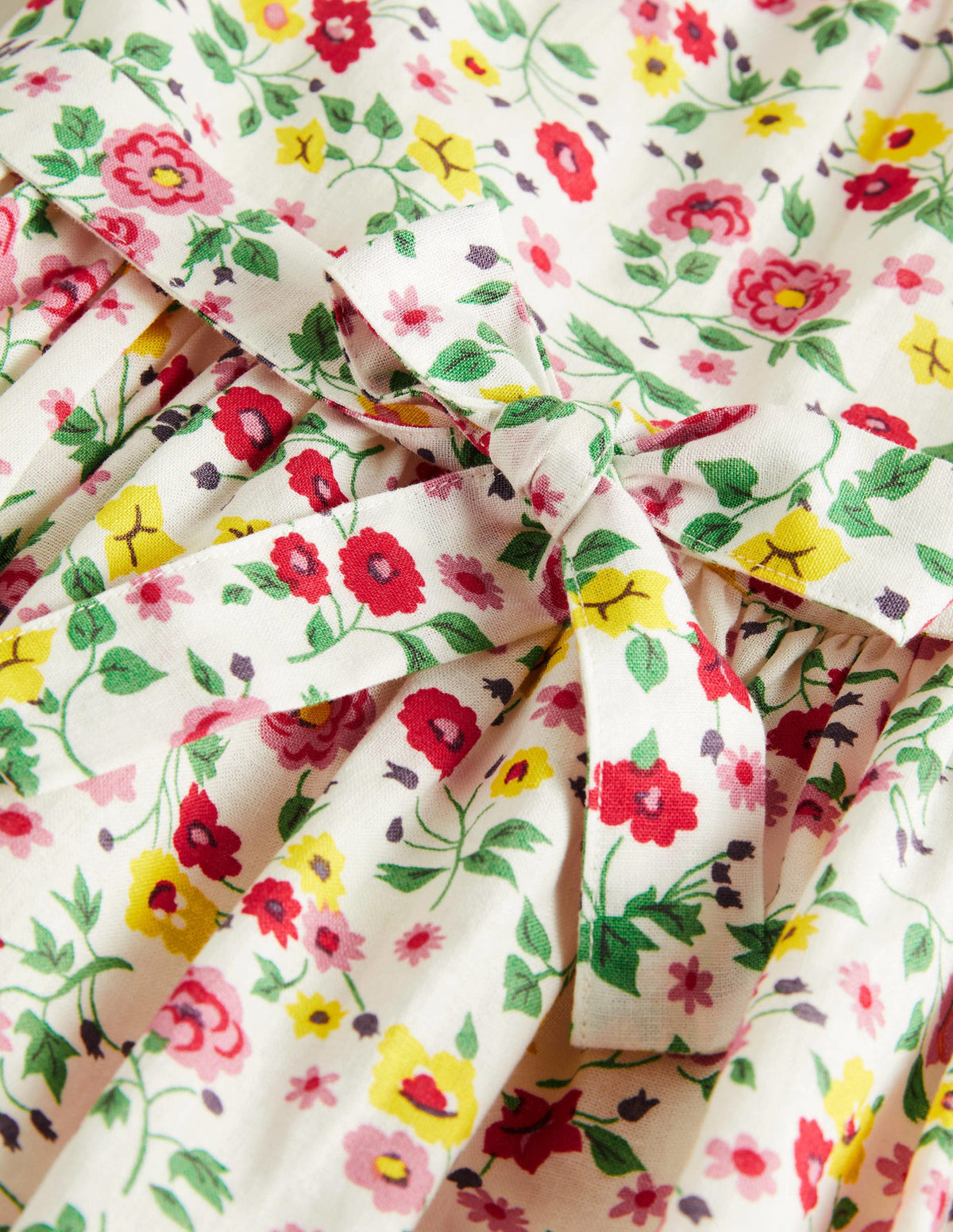Vintage Dress-Ivory Florals - Image 3