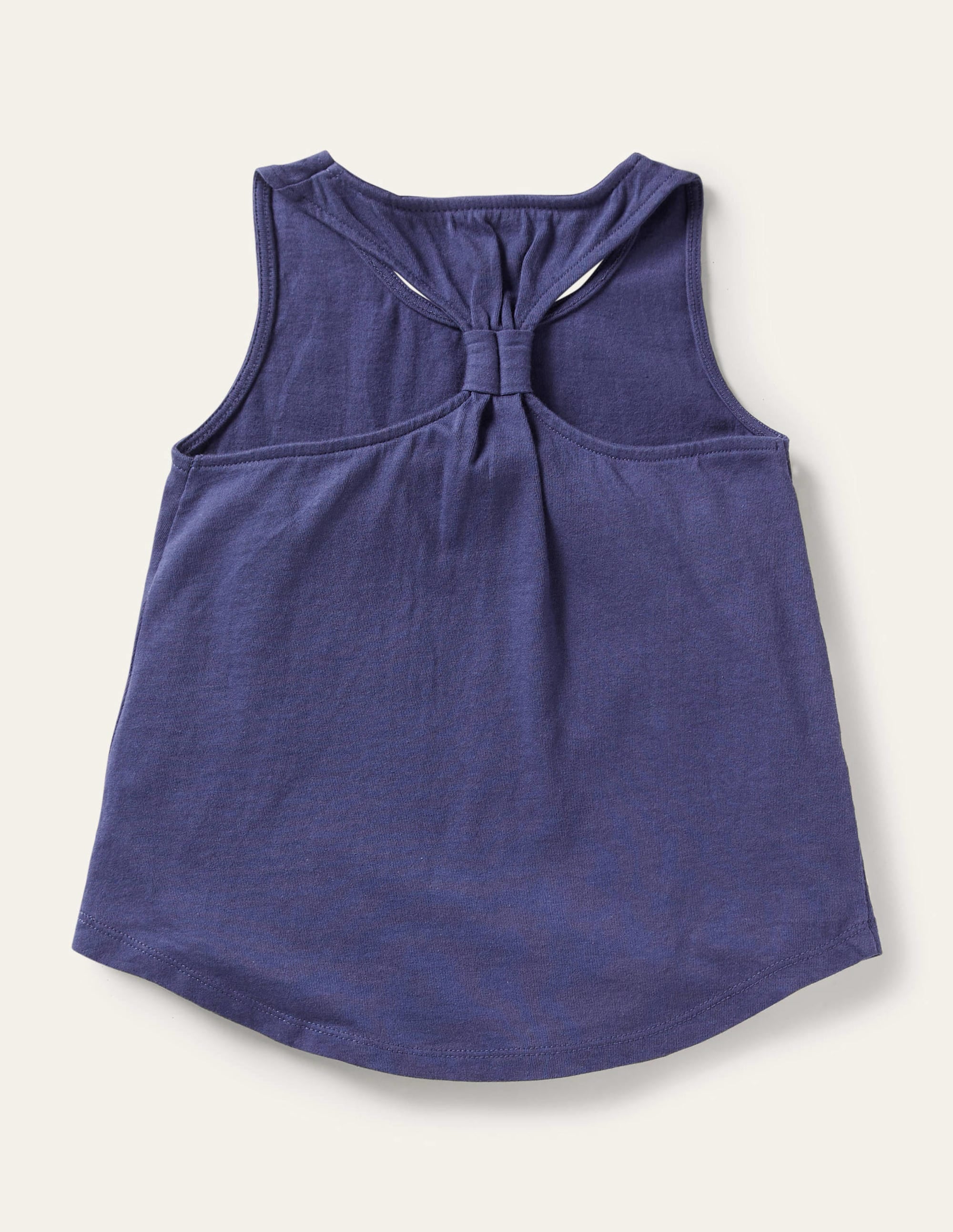 Knot Back Tank Top-Starboard Blue - Image 2