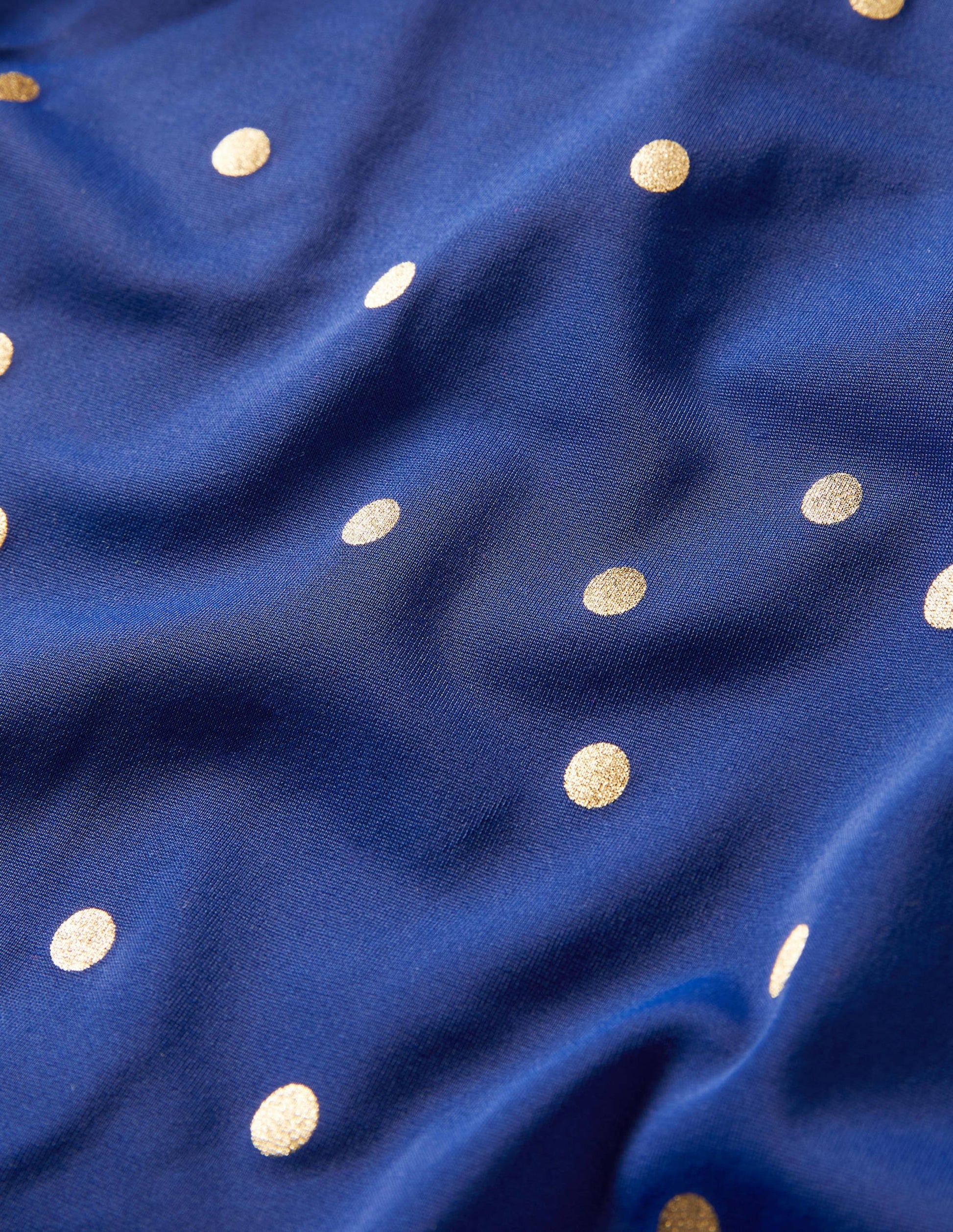 Short Sleeve Rash Vest-Harmony Blue Gold Spot-3