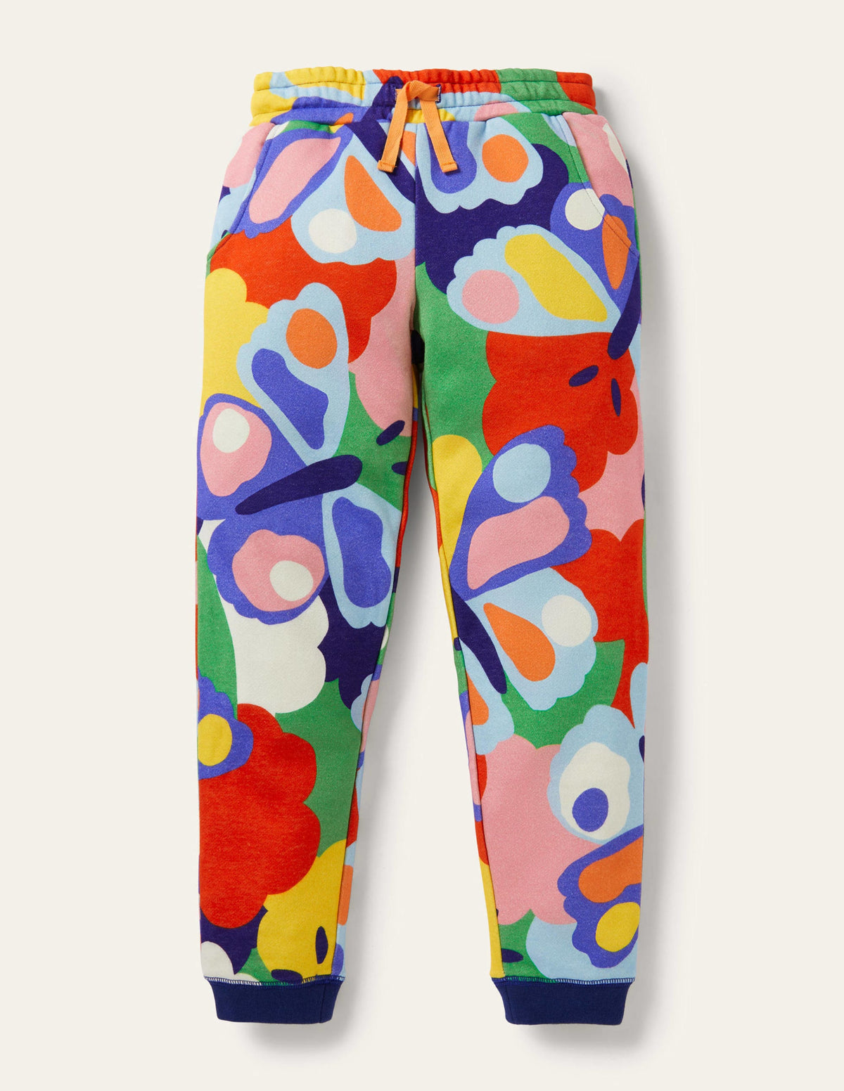 Printed Sweatpants-Multi Bonkers Butterfly - Image 1