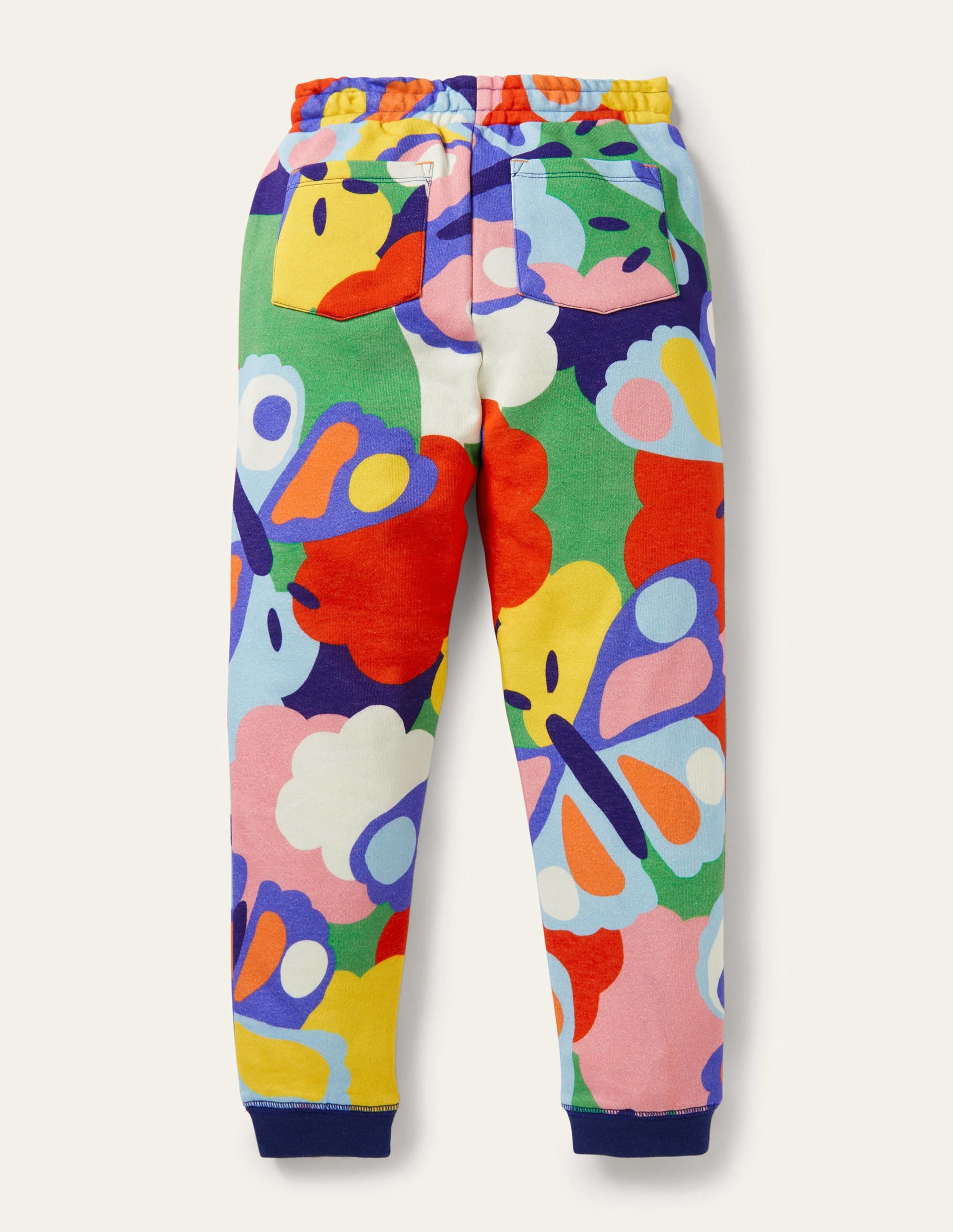 Printed Sweatpants-Multi Bonkers Butterfly - Image 2