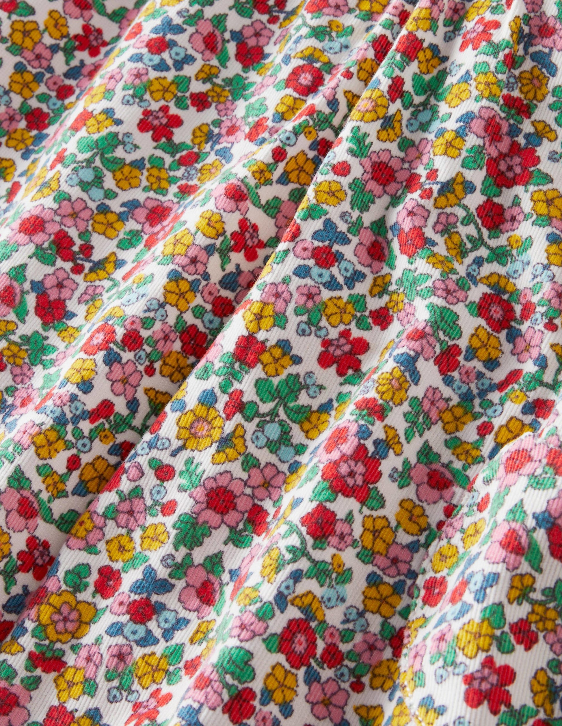Easy Everyday Dress-Ivory Vintage Floral-3
