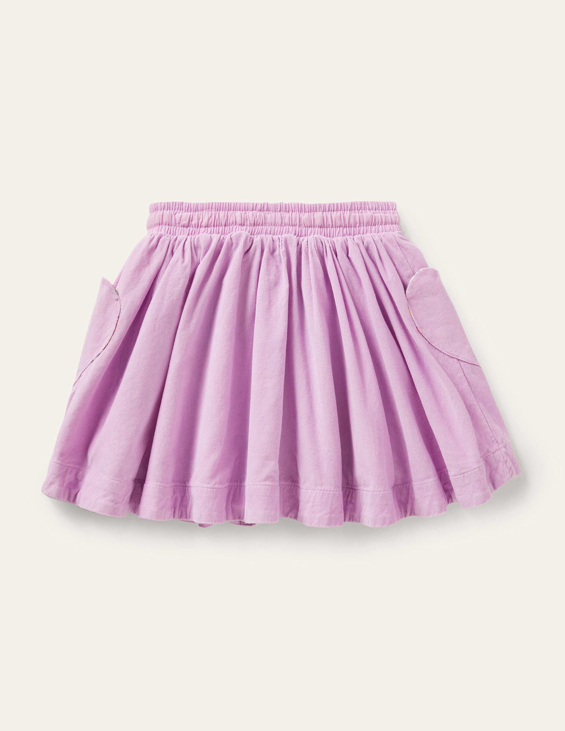 Woven Twirly Skirt-Orchid Petal Purple-2