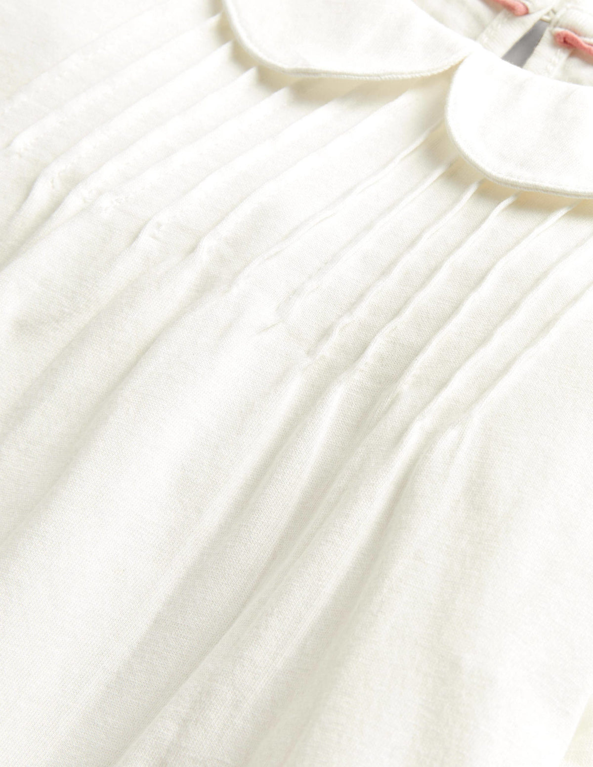 Collared Jersey Top-Ivory - Image 3