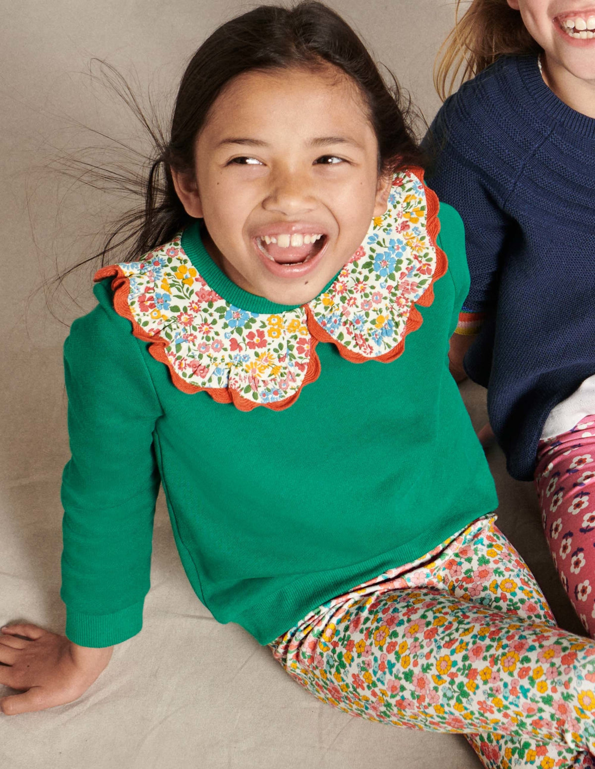 Collared Sweatshirt-Shady Glade Green-4
