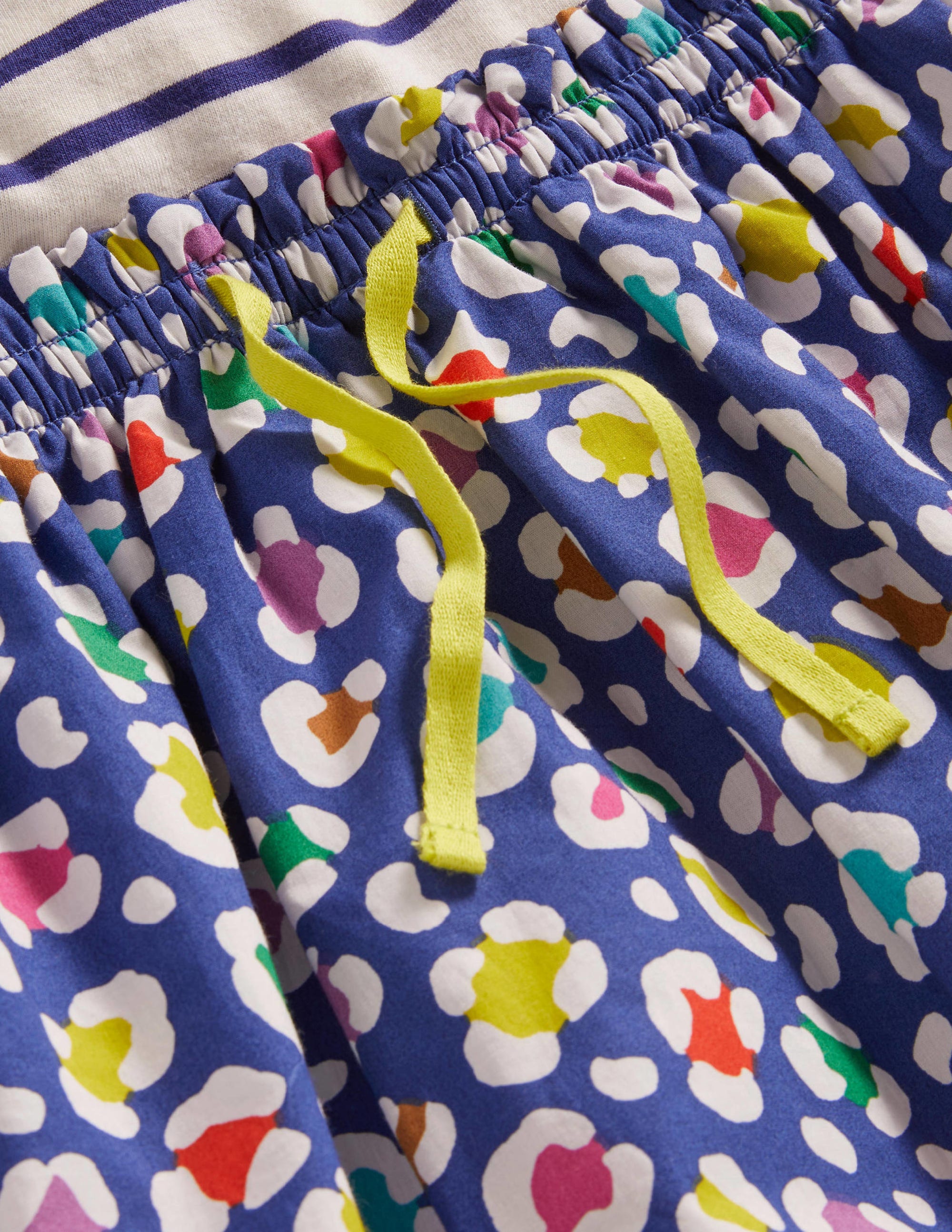Hotchpotch Dress-Starboard Blue/ Multi Leopard - Image 3