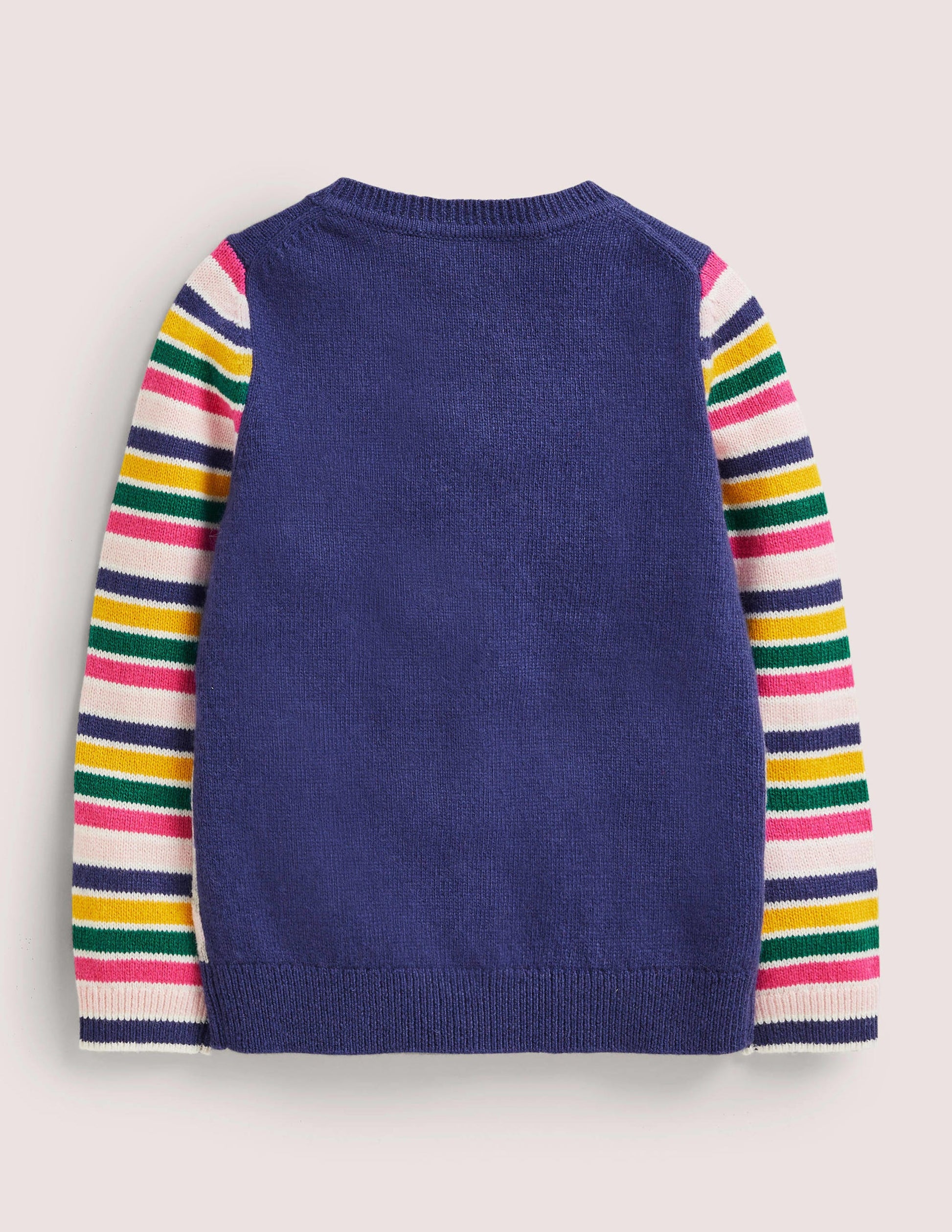 Fun Cardigan-Multi/Navy Rabbit-2