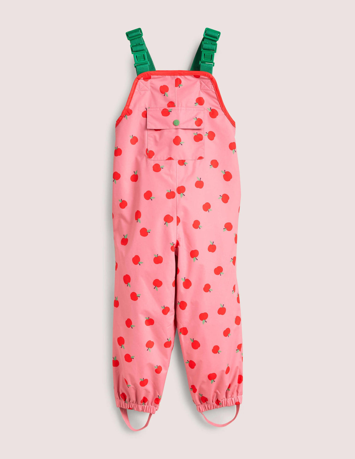 Waterproof Rain Pants-Formica Pink Apples-1