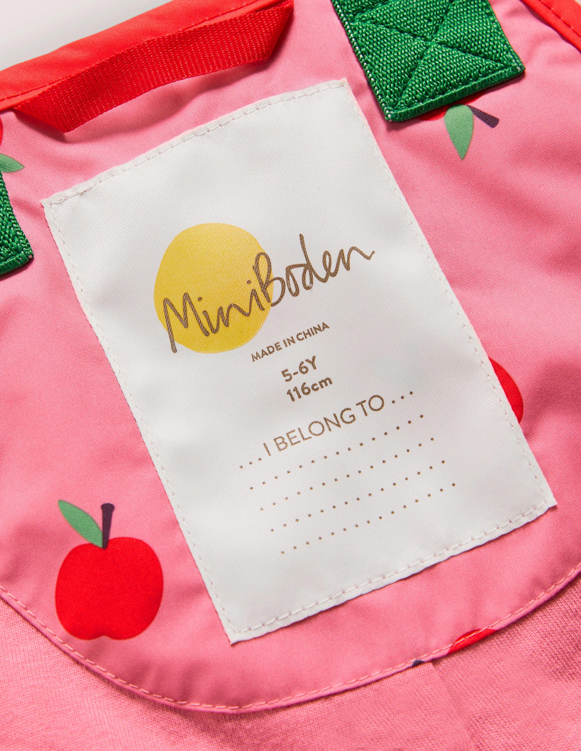 Waterproof Rain Pants-Formica Pink Apples - Image 4