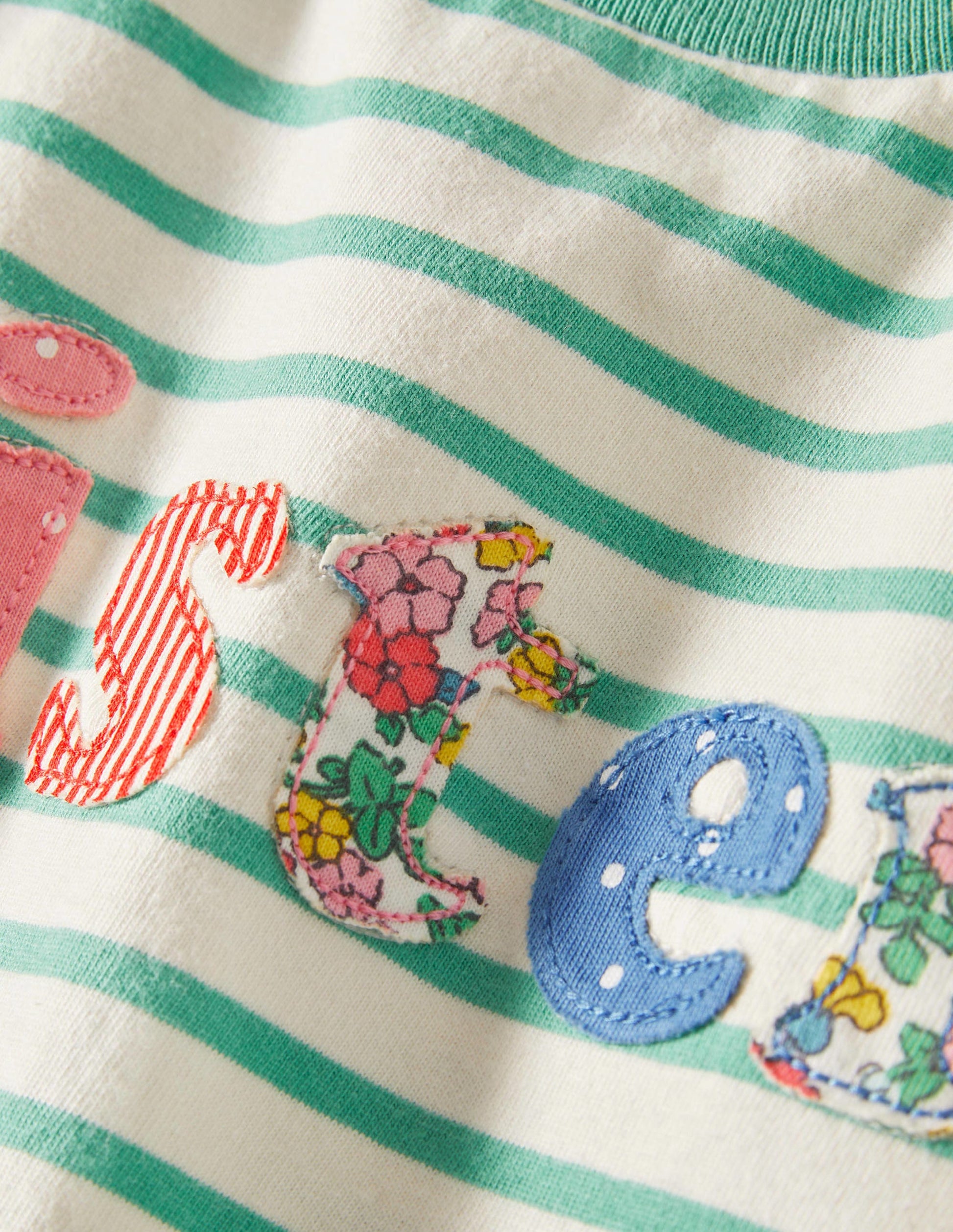 Sister T-Shirt-Asparagus Green/Ivory-3