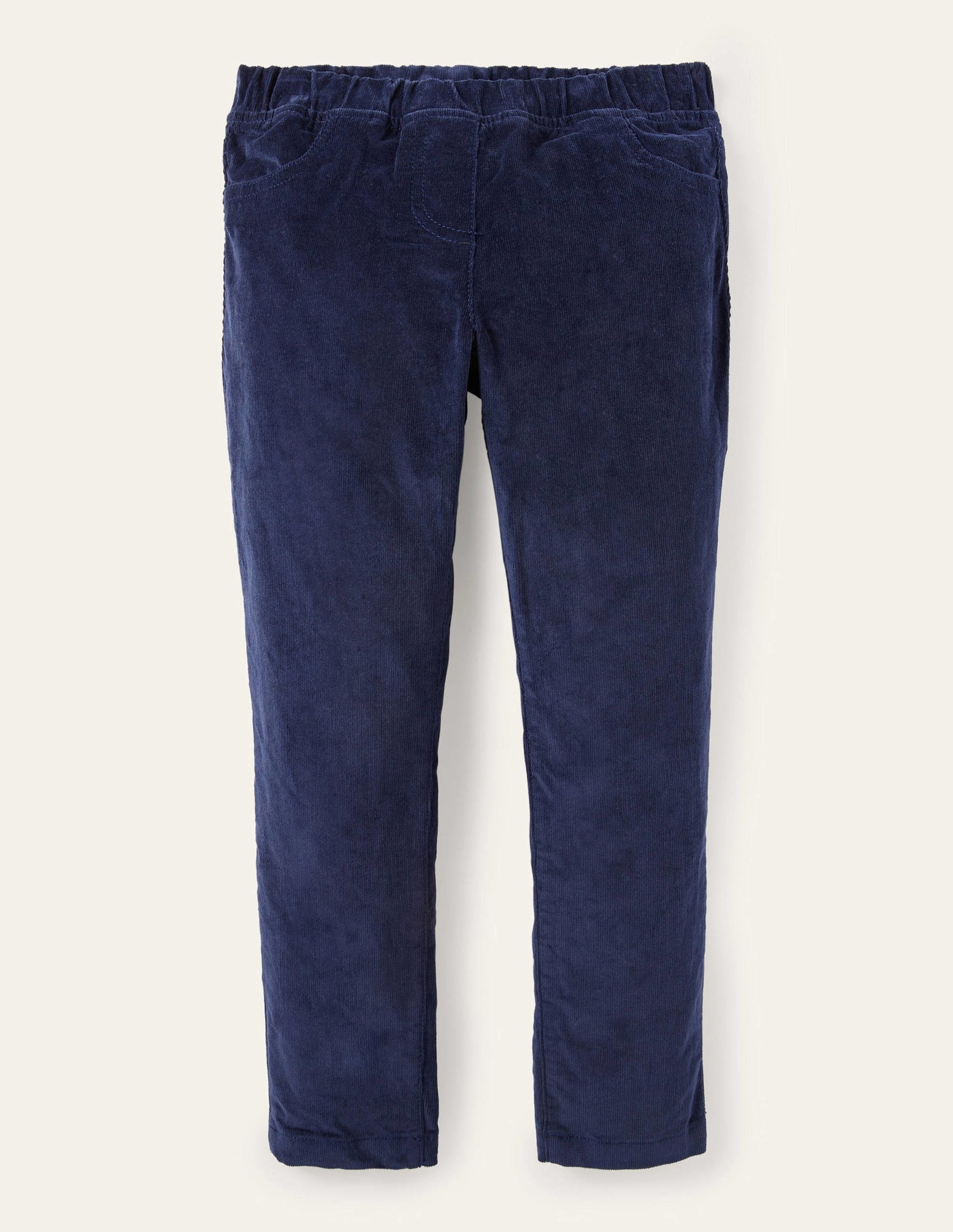 Cord Leggings-School Navy-1