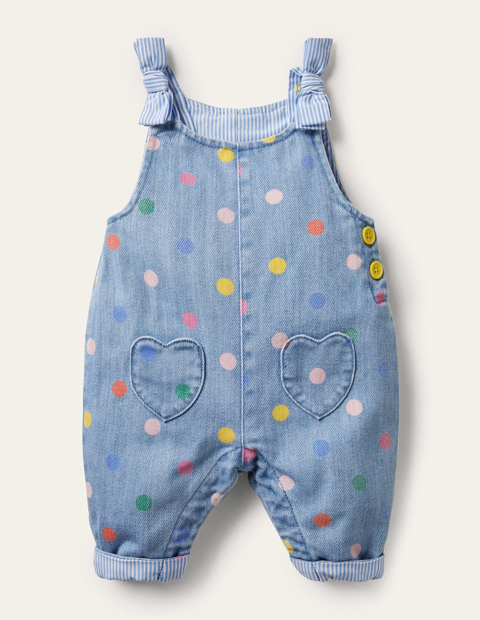 Multi Spot Overalls-Chambray Multi Spot-1