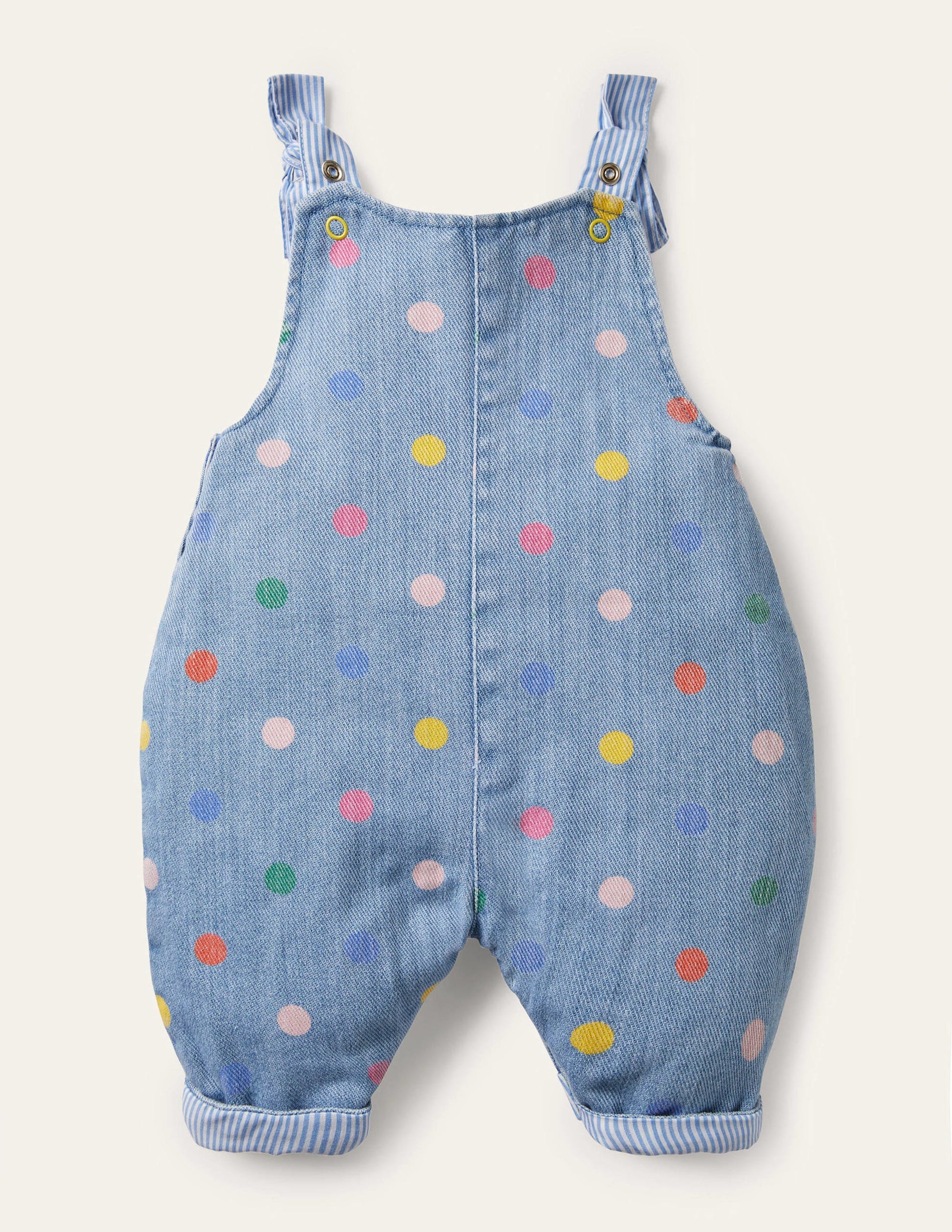 Multi Spot Overalls-Chambray Multi Spot-2