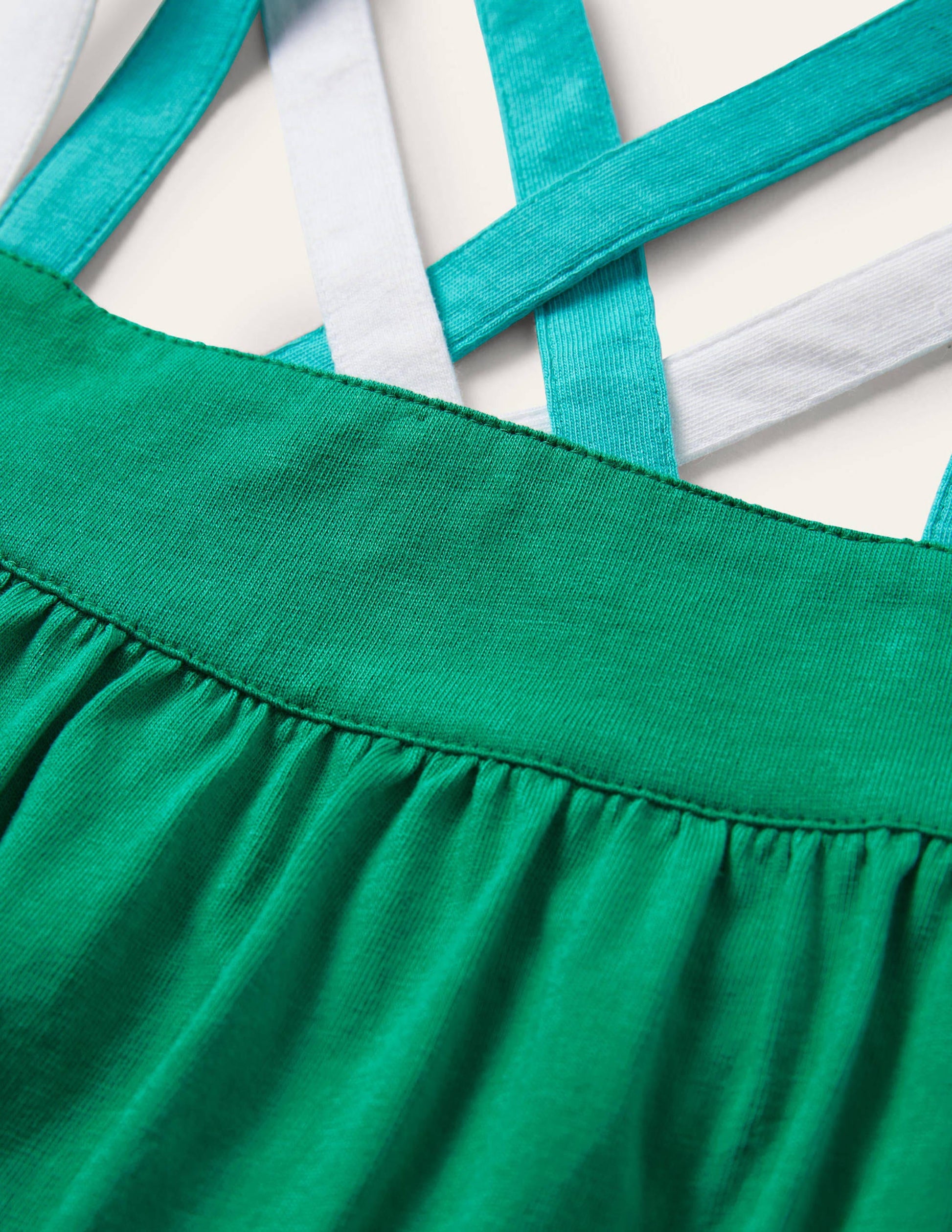 Multi Strap Tank Top-Green Pepper-3