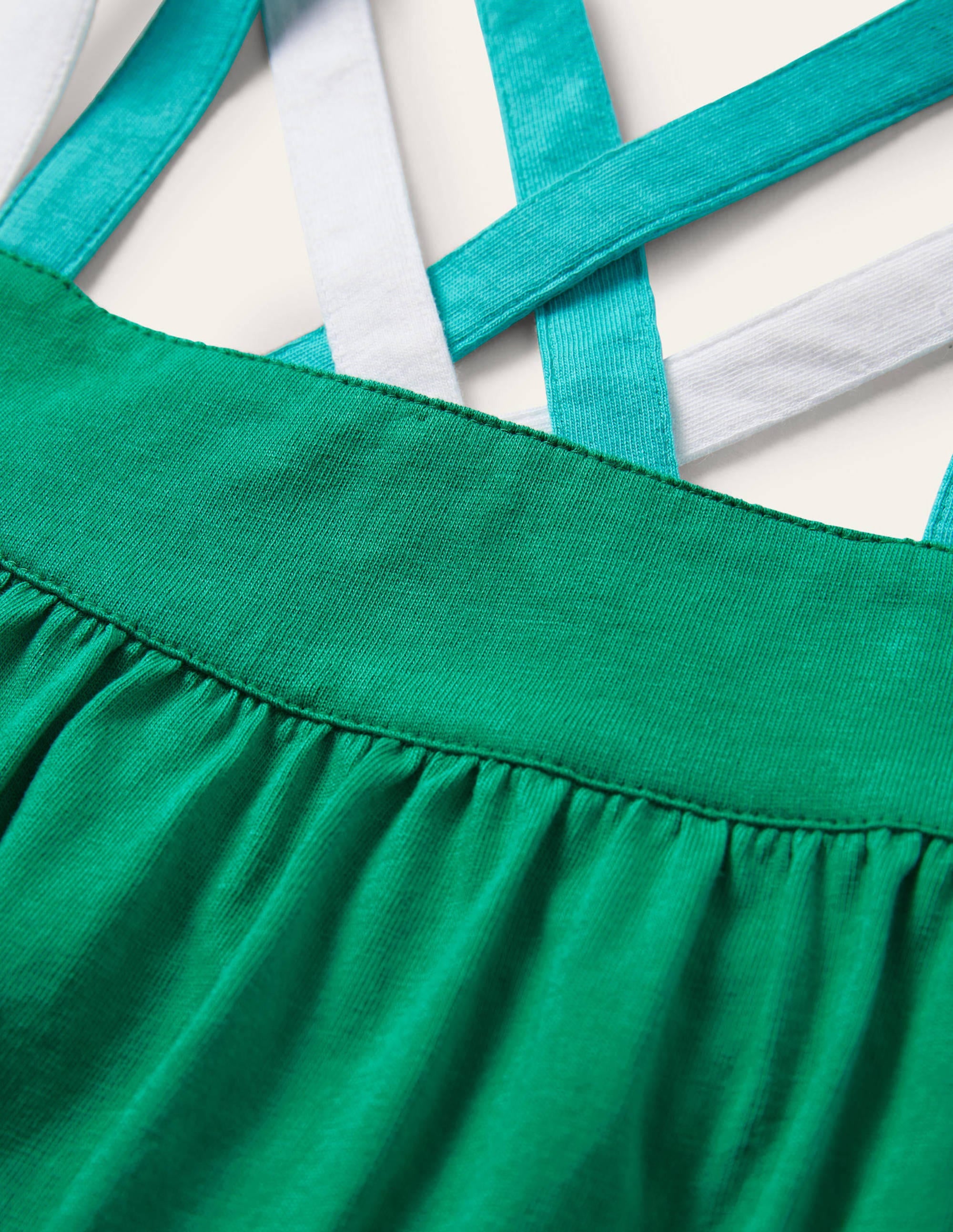 Multi Strap Tank Top-Green Pepper - Image 3