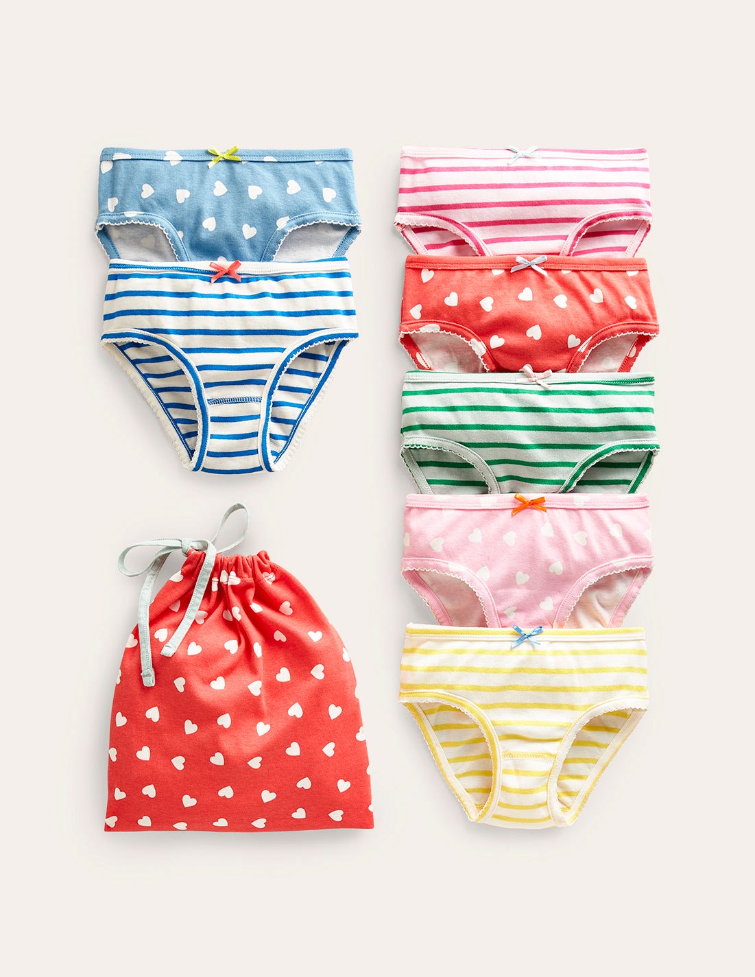 7 Pack Underwear-Scattered Heart-3