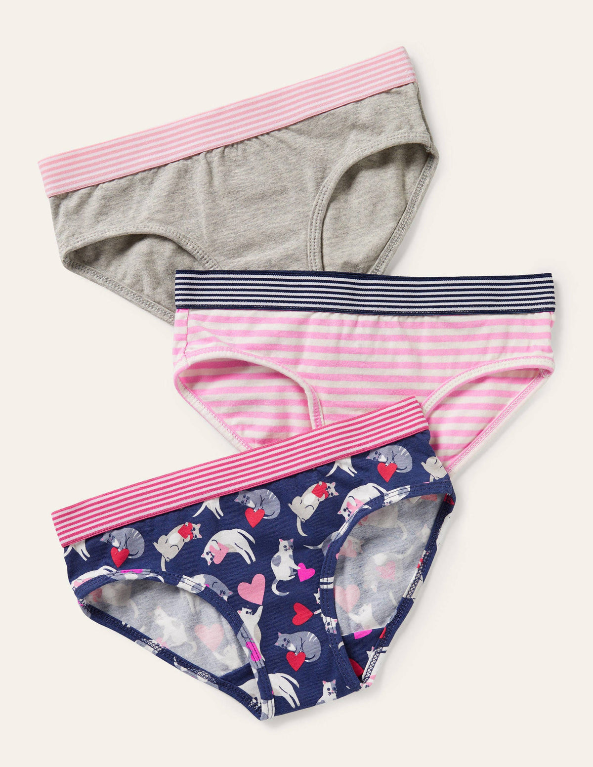Underwear 3 Pack-Multi Cats - Image 1