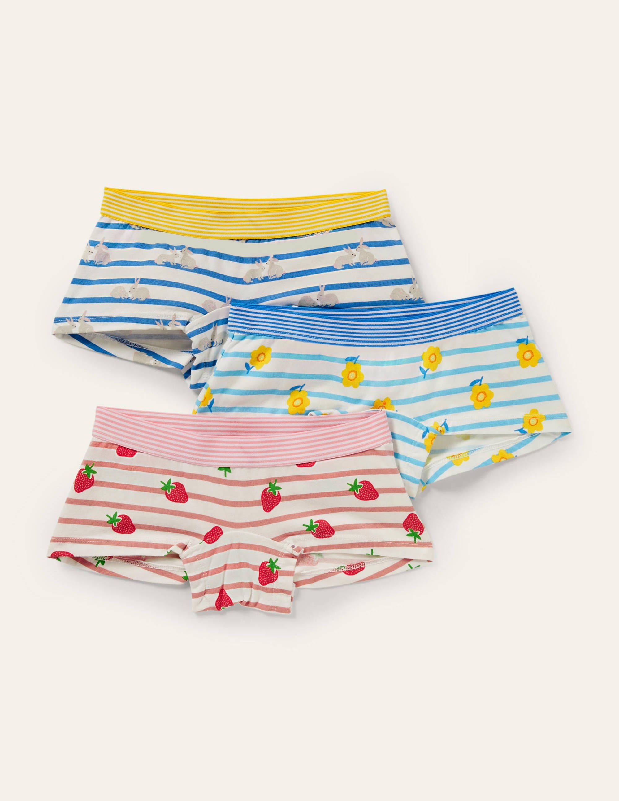 Shorties 3 Pack-Springtime Breton - Image 1