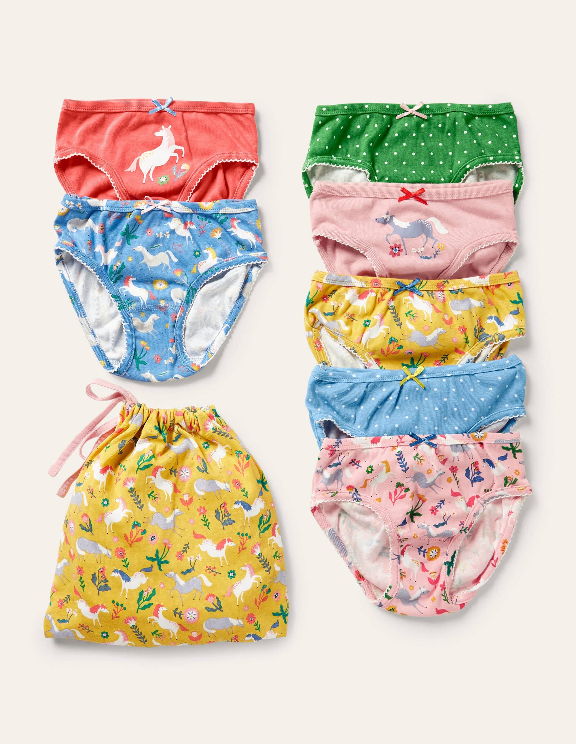 Underwear 7 Pack-Multi Horses - Image 1