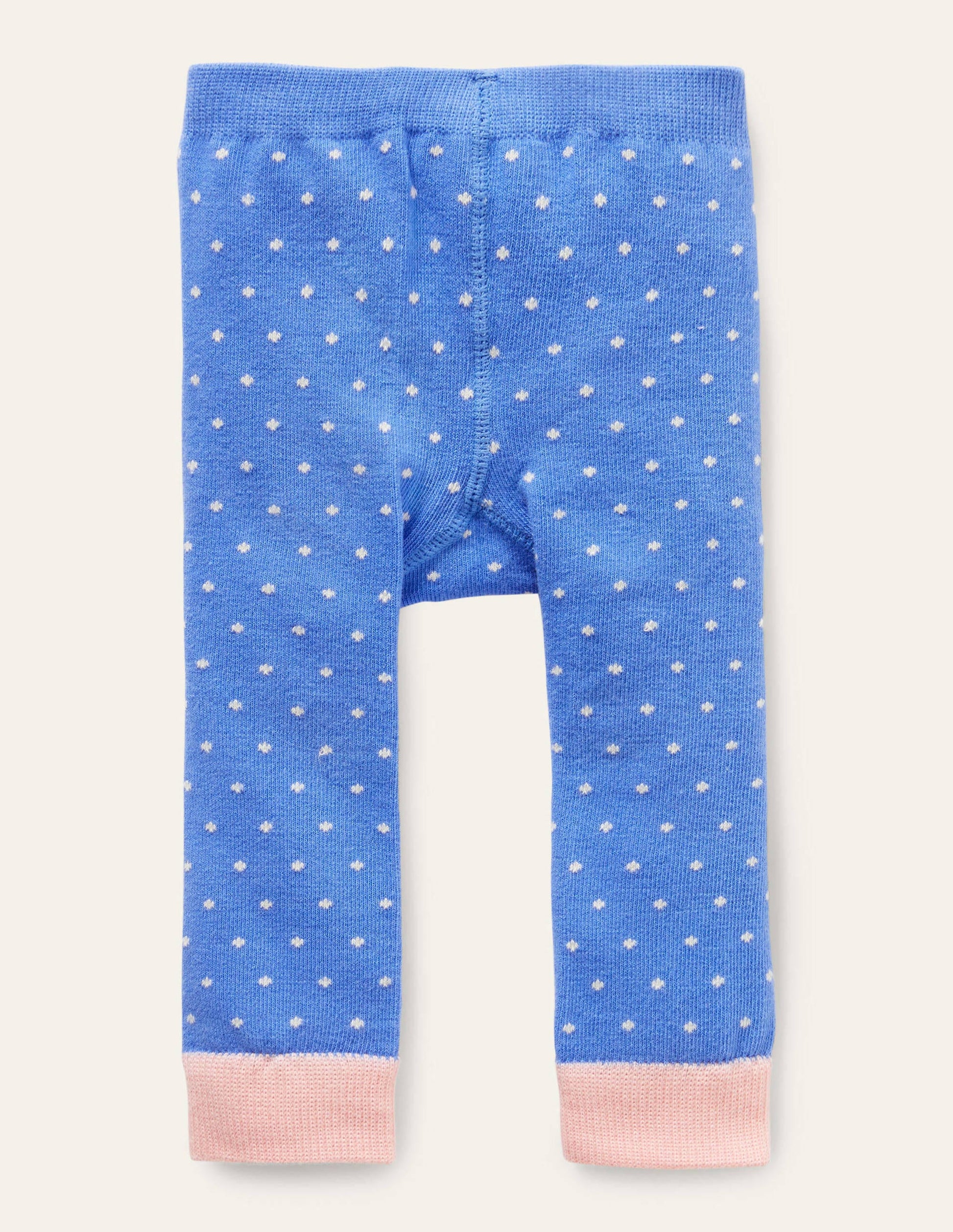 Knitted Leggings-Bright Bluebell Chick-1