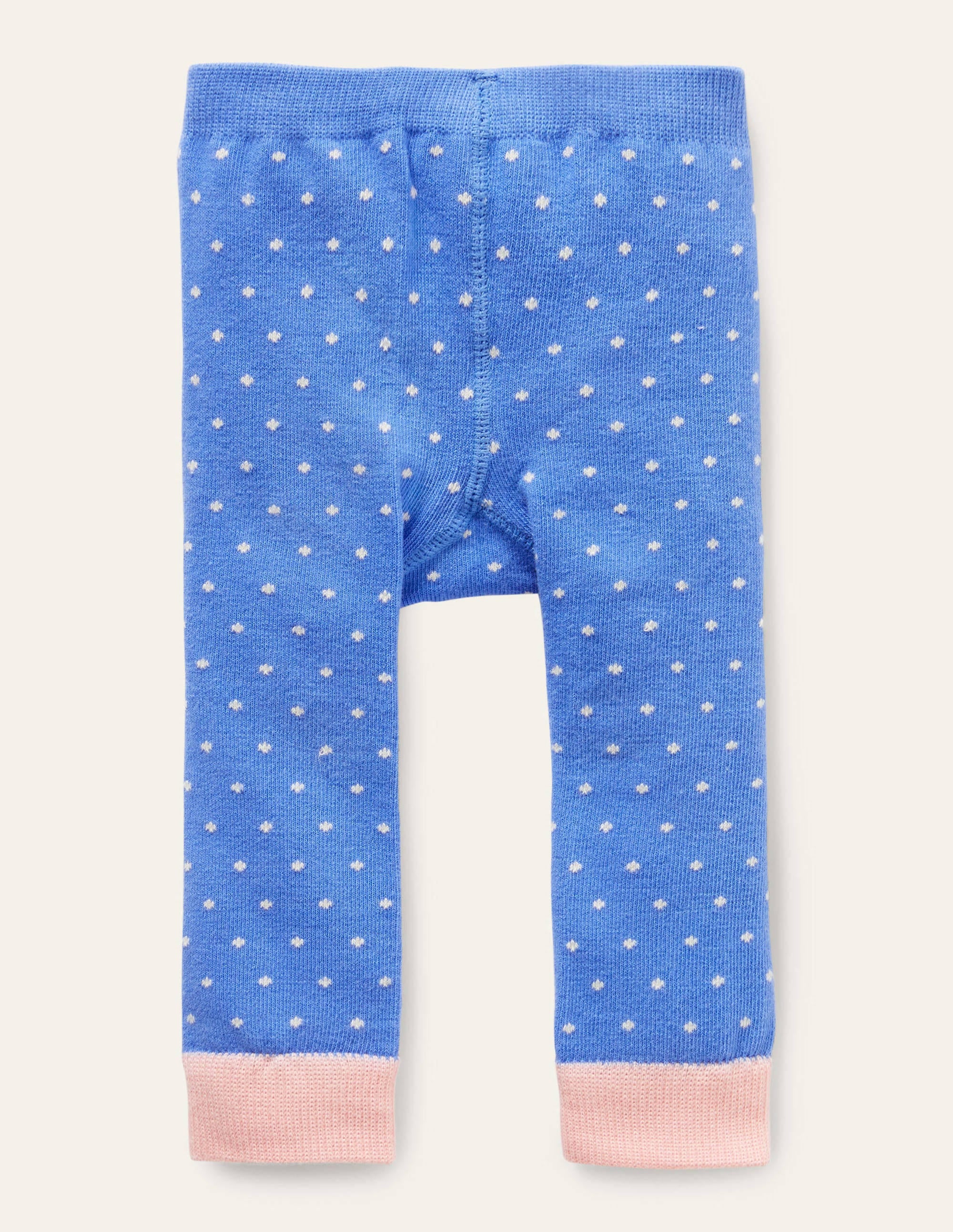 Knitted Leggings-Bright Bluebell Chick - Image 1
