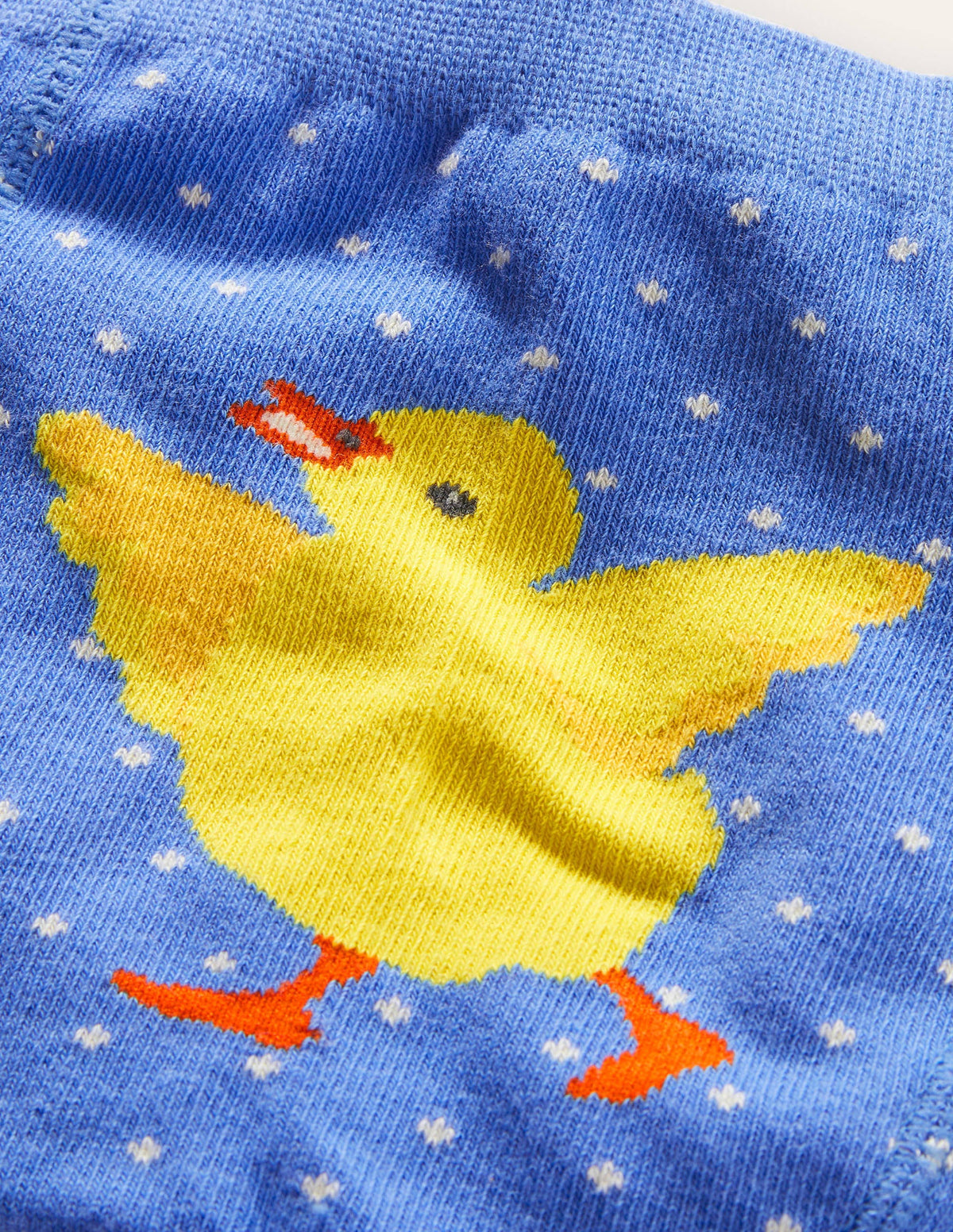 Knitted Leggings-Bright Bluebell Chick - Image 2