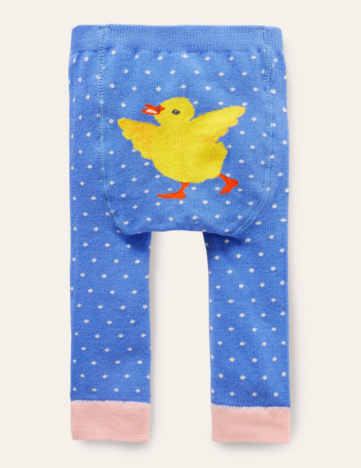 Knitted Leggings-Bright Bluebell Chick - Image 3