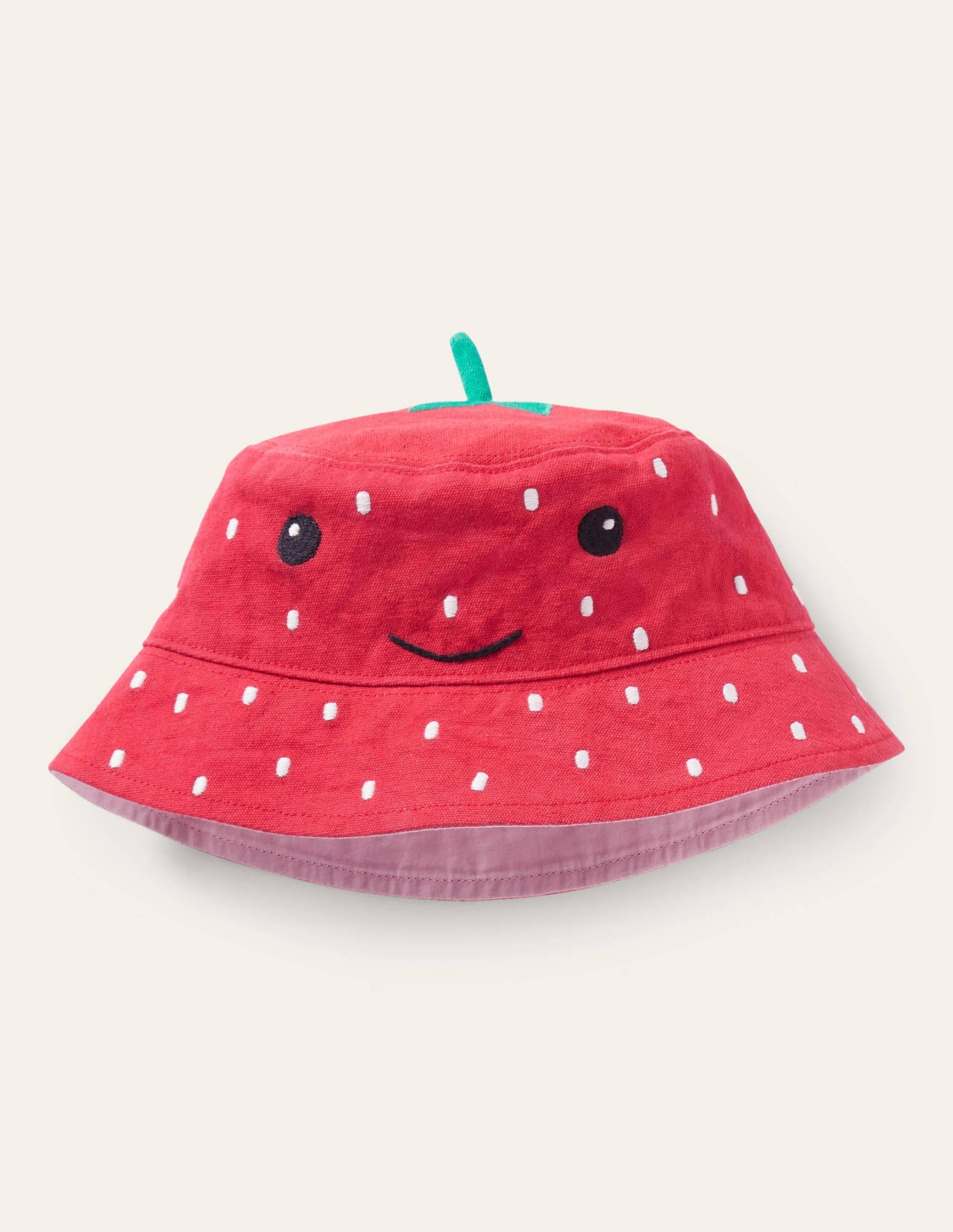 Novelty Bucket Hat-Strawberry-1