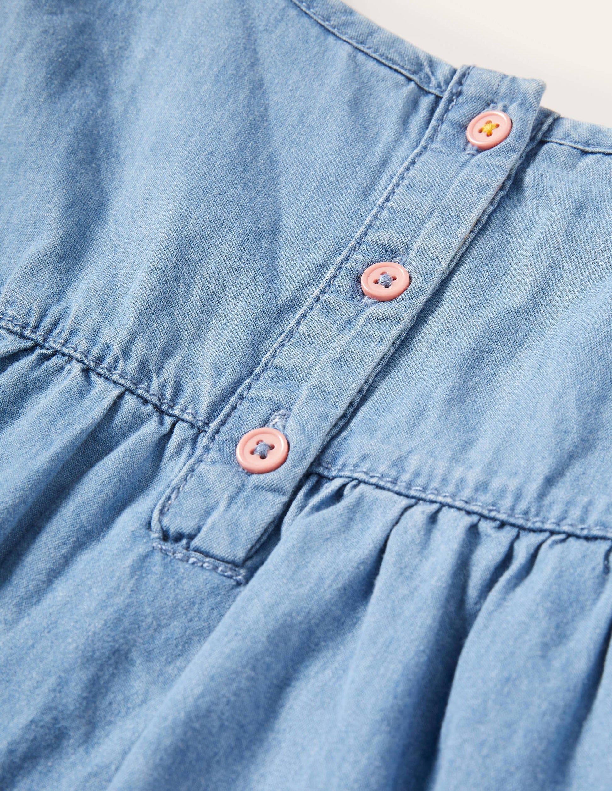 Easy Everyday Dress-Chambray-3