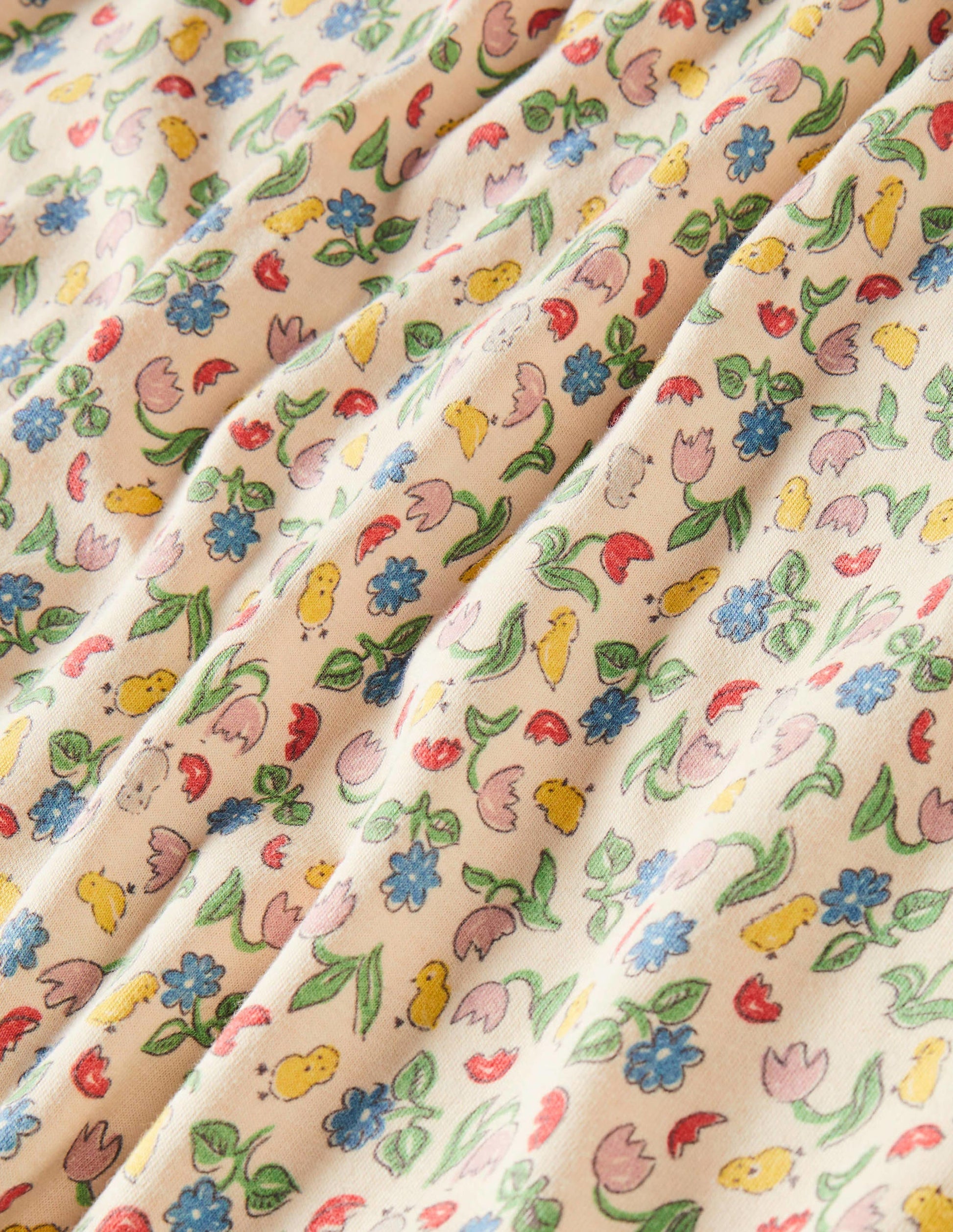 Printed Nightgown-Boto Pink Baby Chicks-3