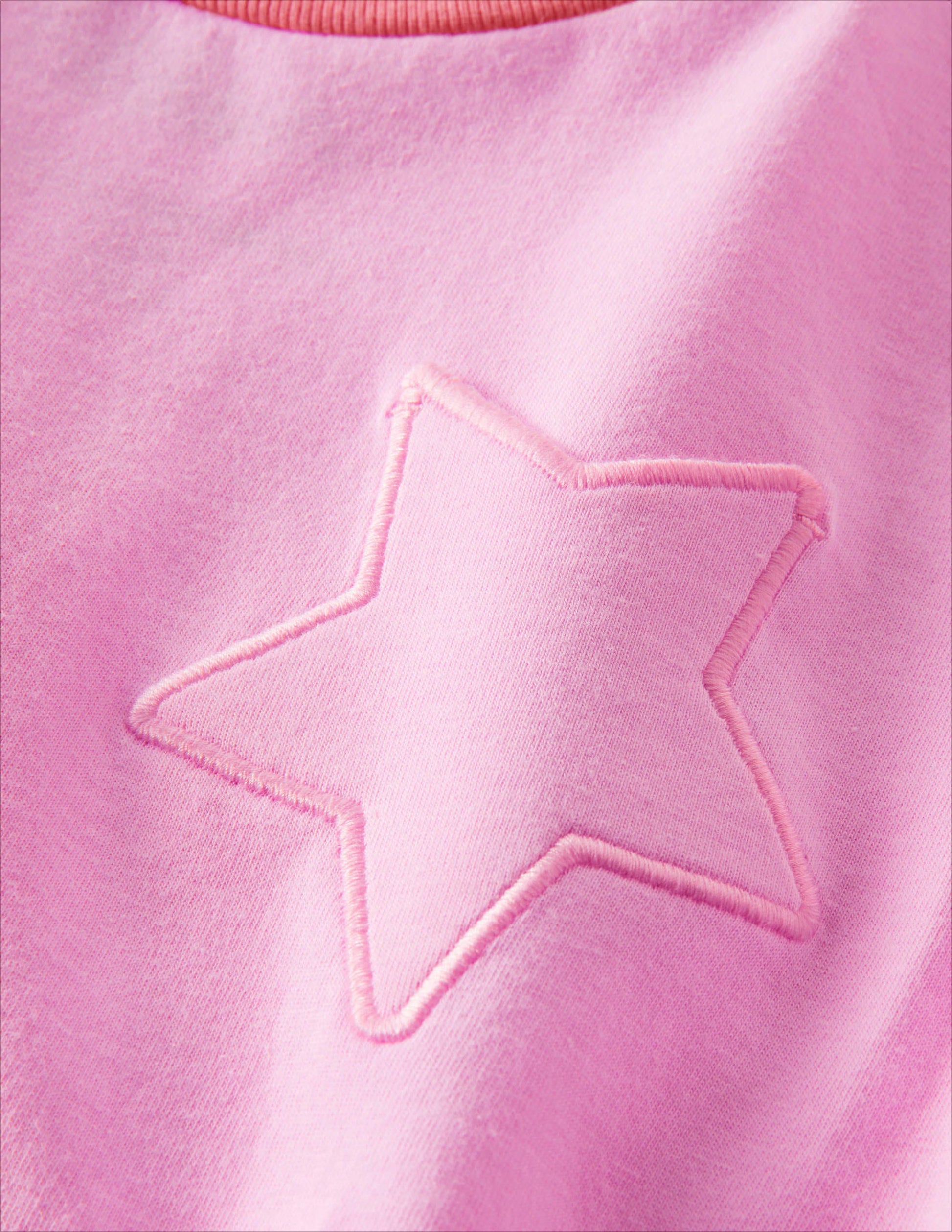 Star Pocket Slub T-shirt-Rosebay Pink-3